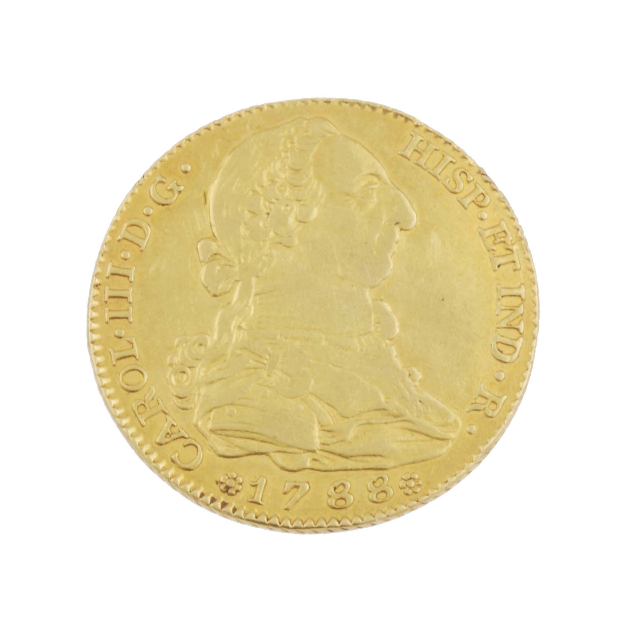 MONEDA DE CARLOS III, 1788.