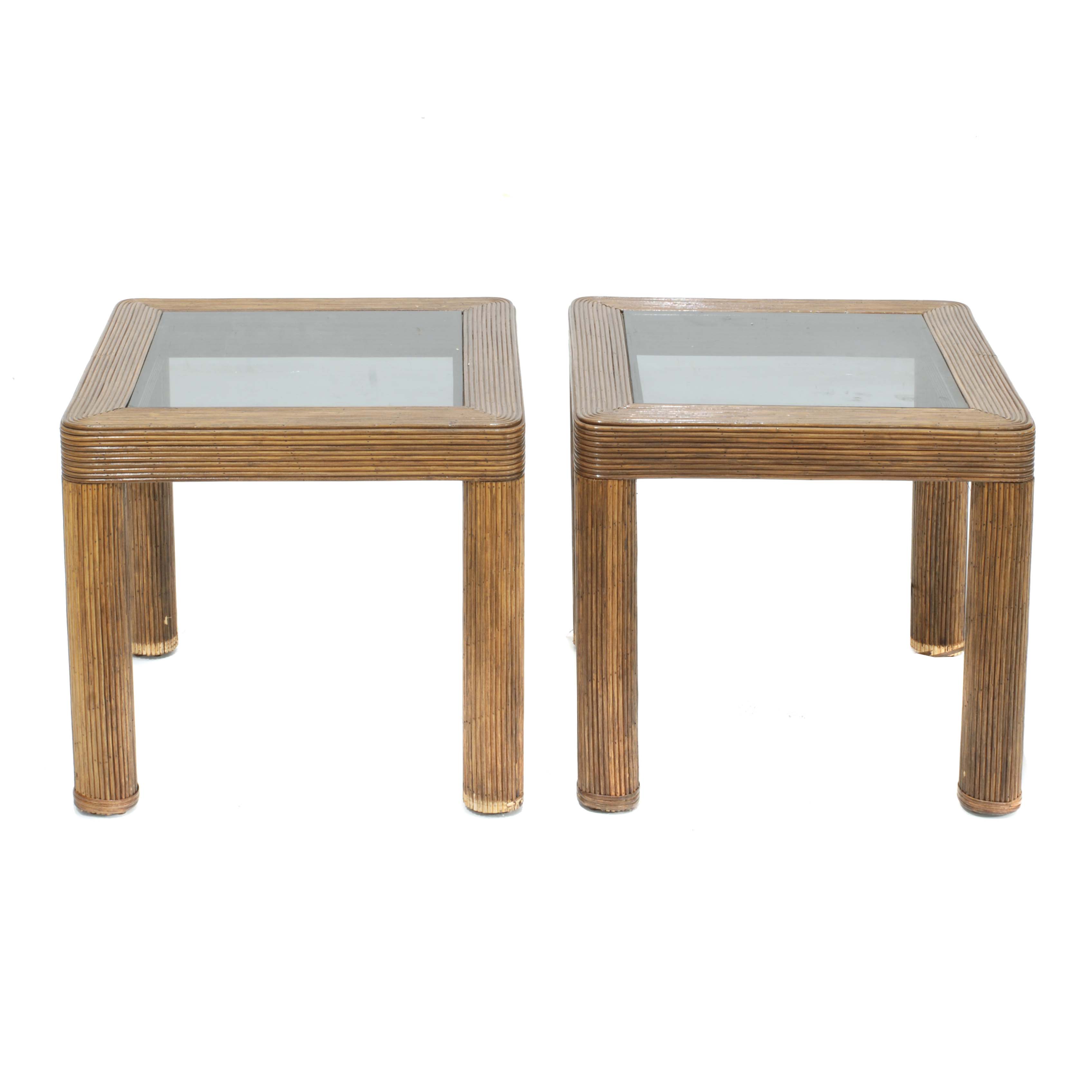 PAIR OF SIDE TABLES, 1970&#39;S