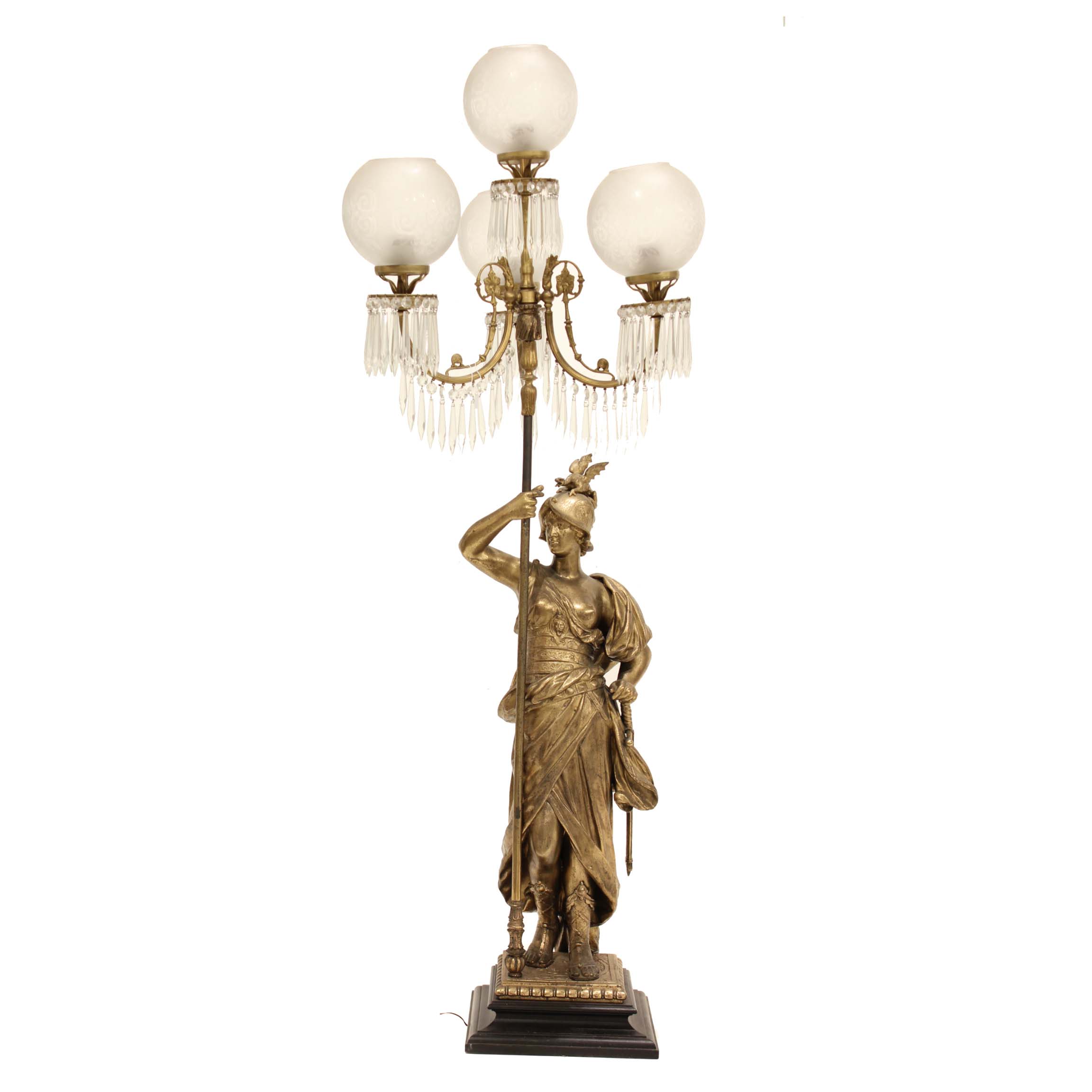 FLOOR LAMP, LATE 19TH CENTURY - EARLY 20TH CENTURY.