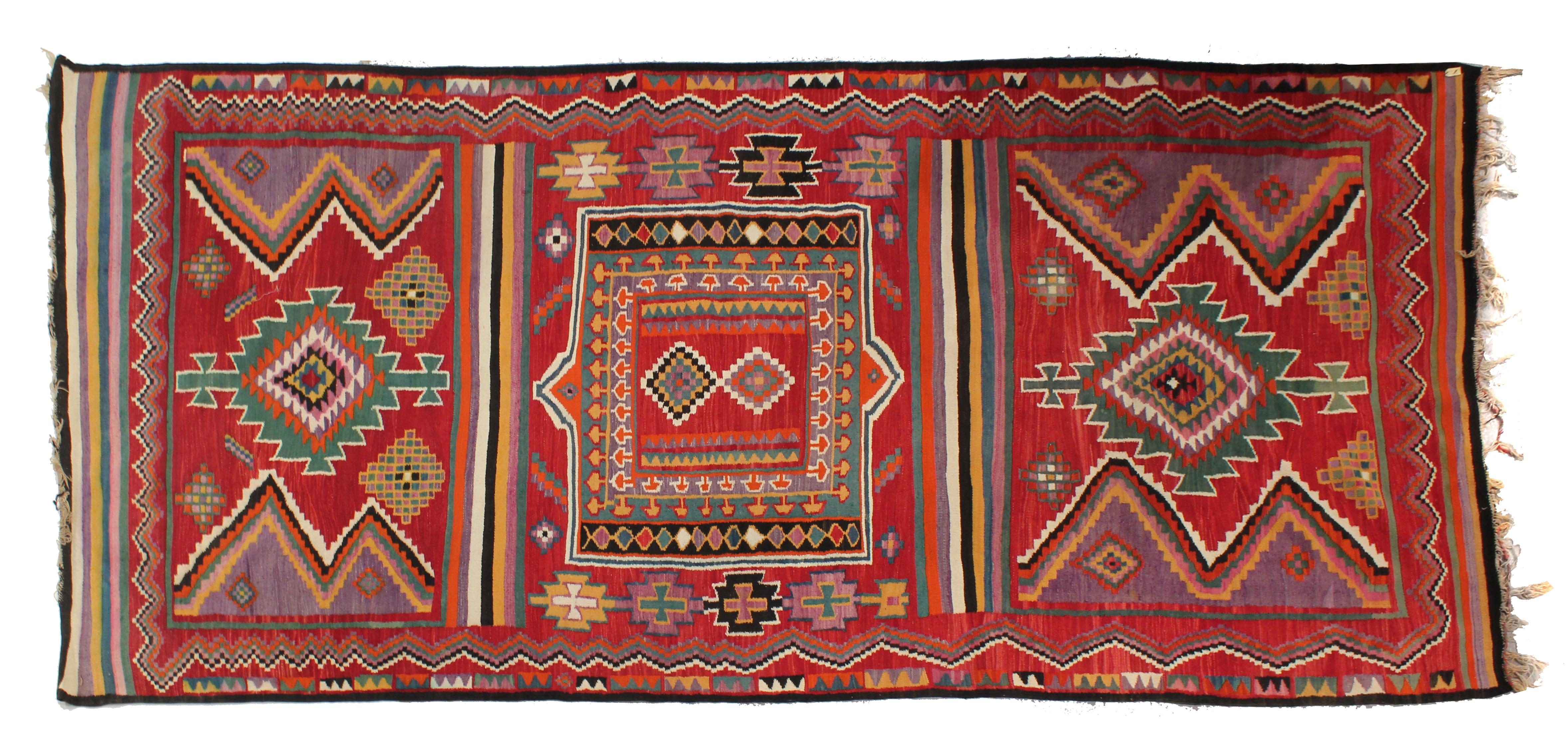 KILIM, PROBABLY TURKISH, C20th.