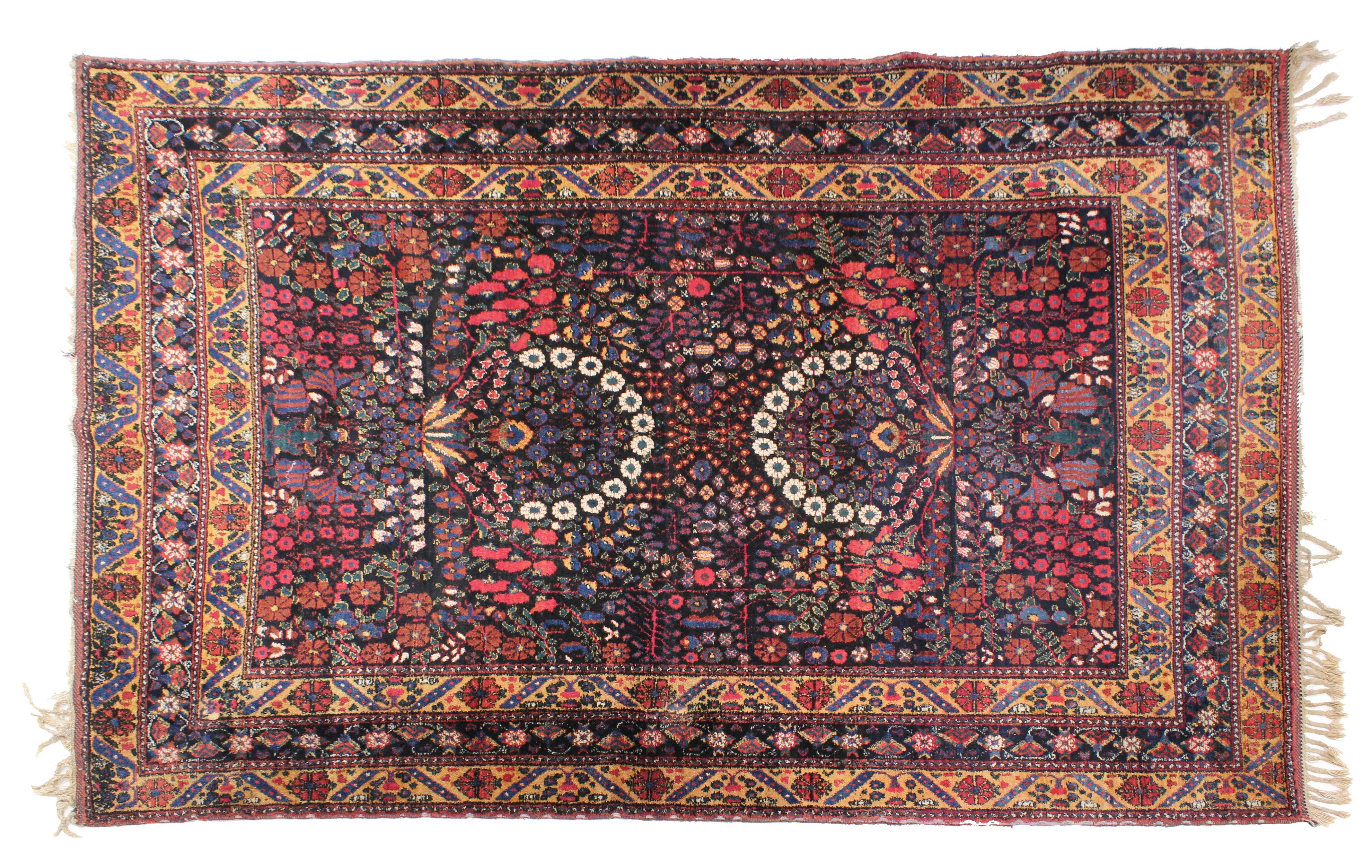 PERSIAN CARPET, C20th.