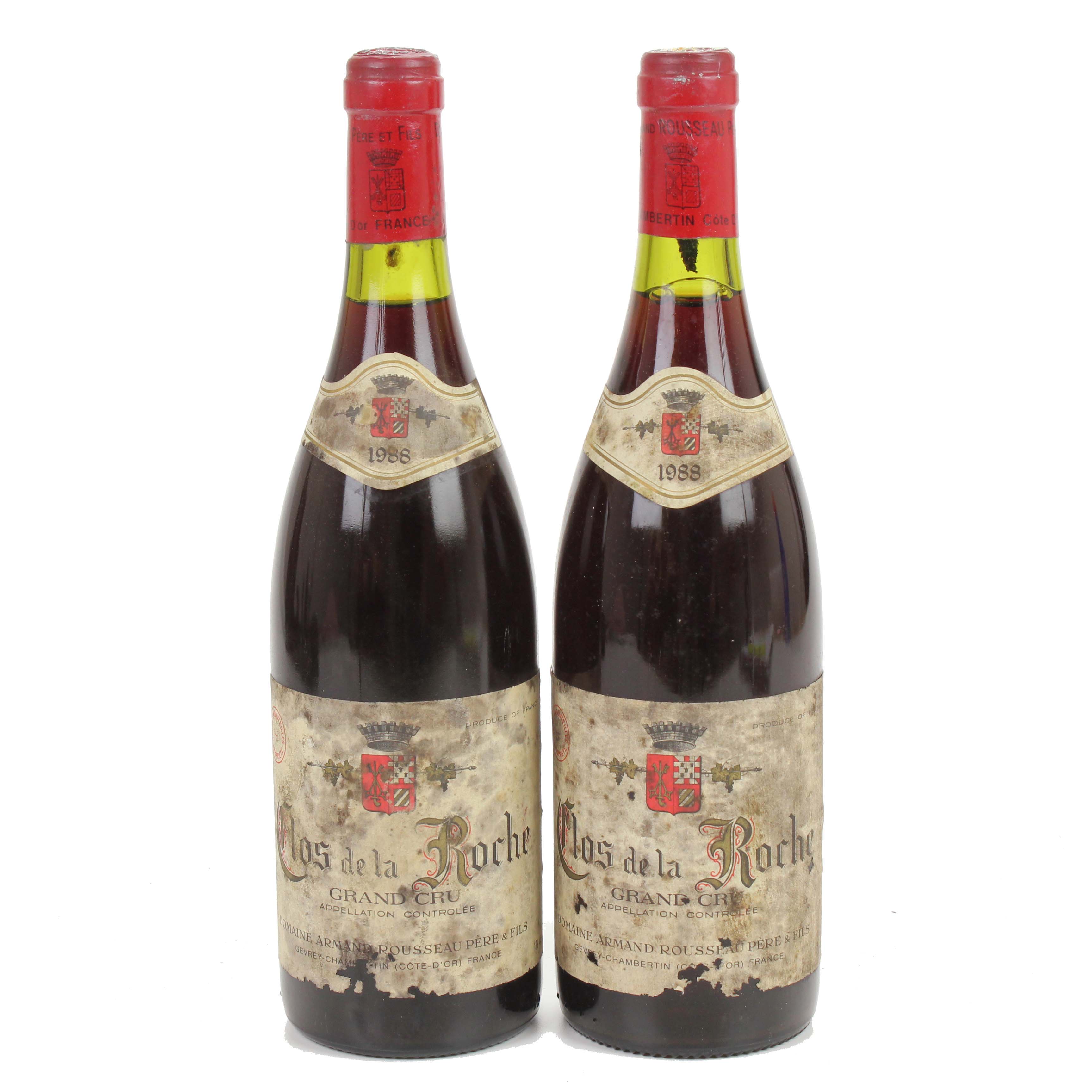 TWO BOTTLES OF 1988 DOMAINE ARMAND ROUSSEAU PERE ET FILS, C