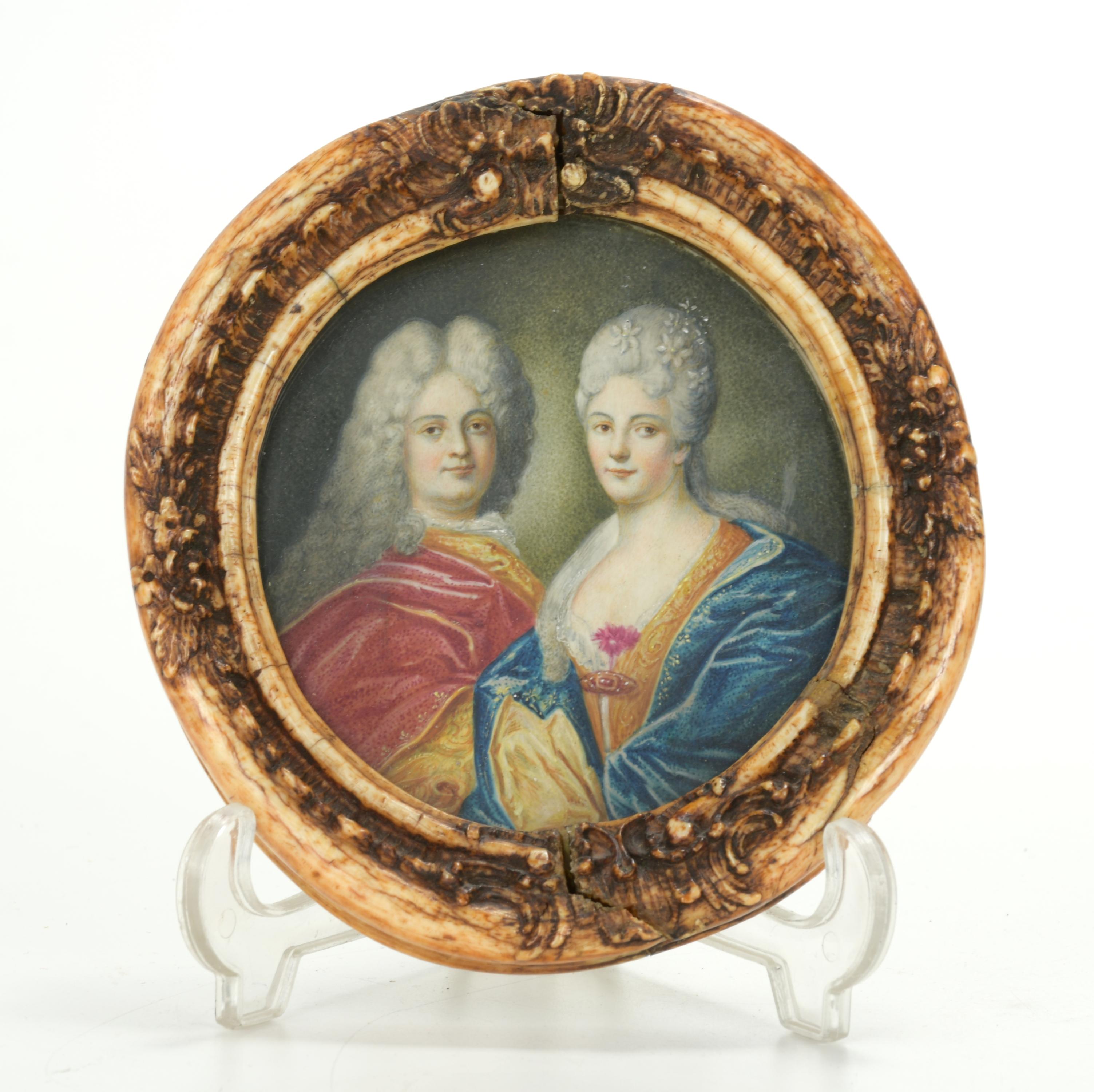 FRENCH MINIATURE, 18TH CENTURY.