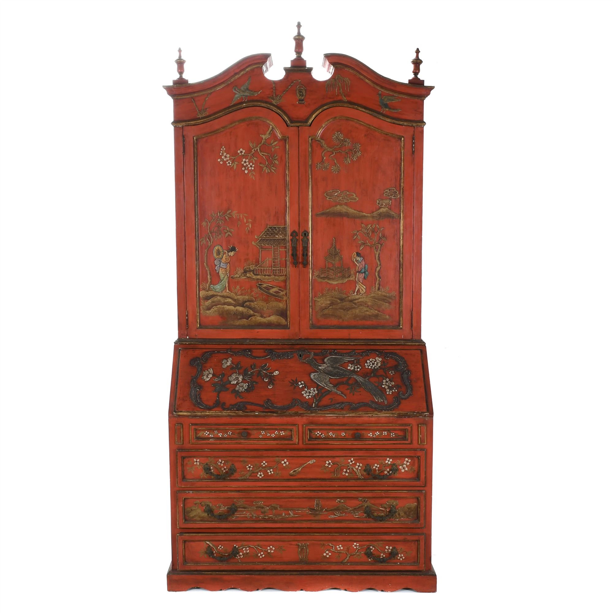 ENGLISH STYLE CABINET, SECOND HALF 20TH CENTURY.