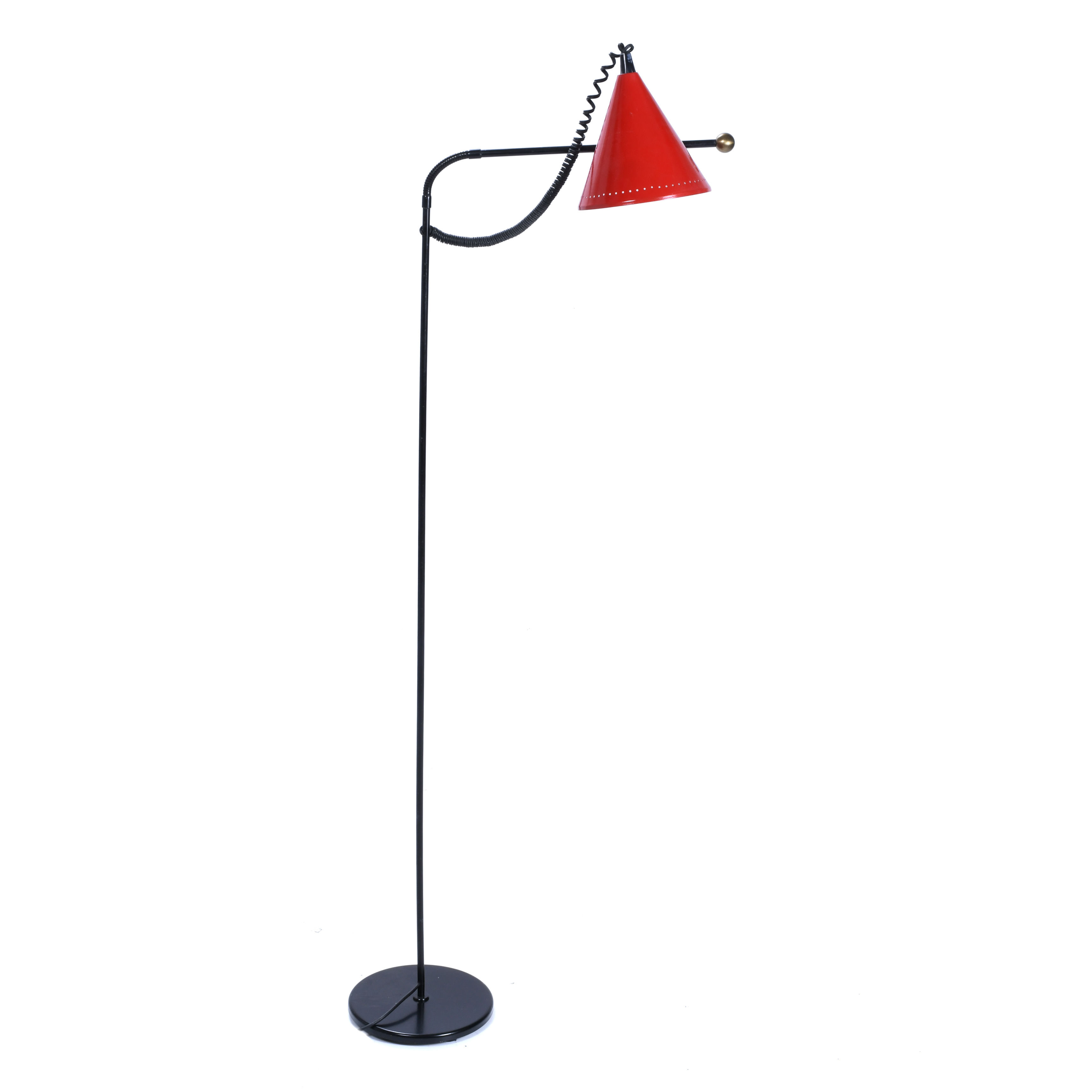 FLOOR LAMP, MID 20TH CENTURY.