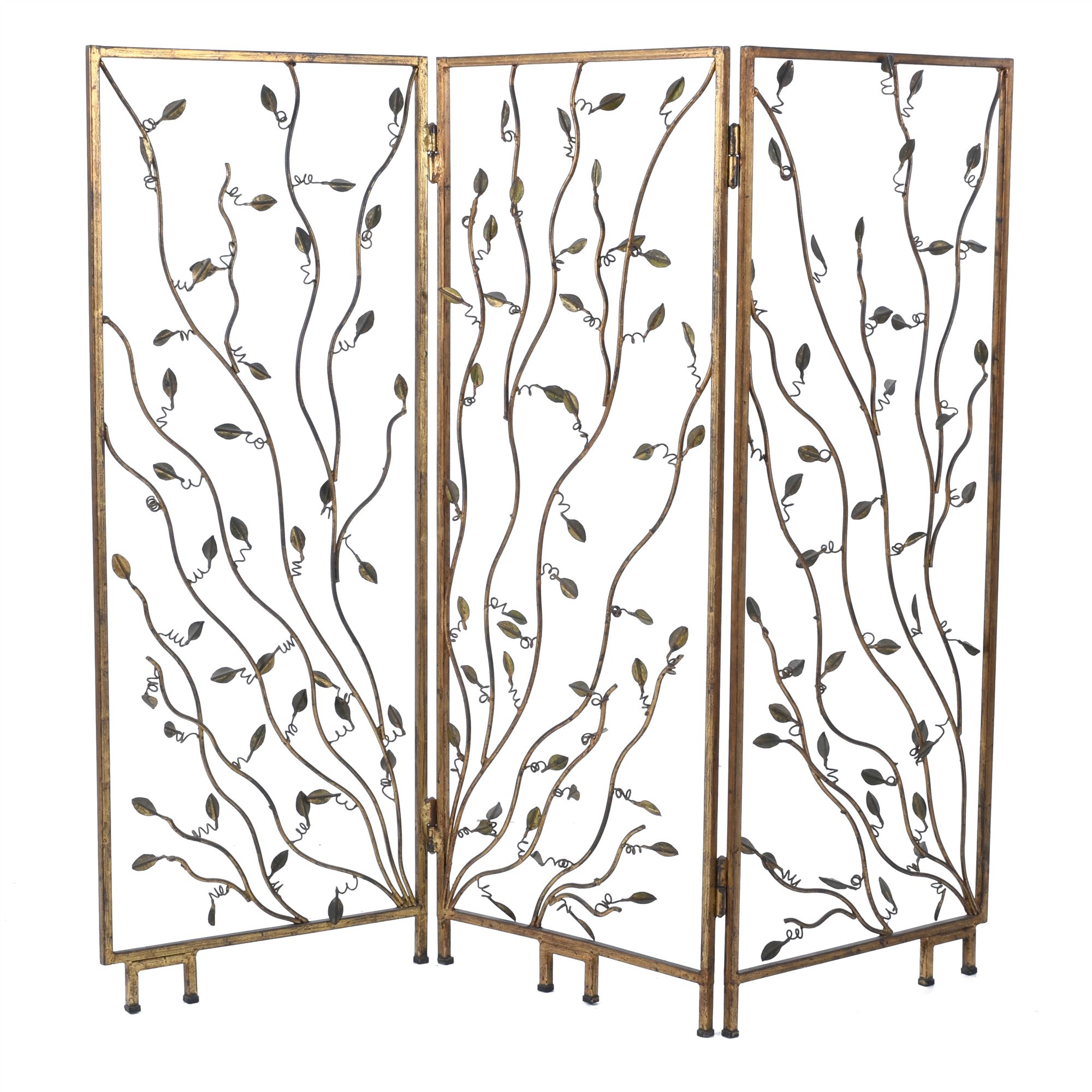 FRENCH THREE-LEAF FOLDING SCREEN, FIRST HALF 20TH CENTURY.