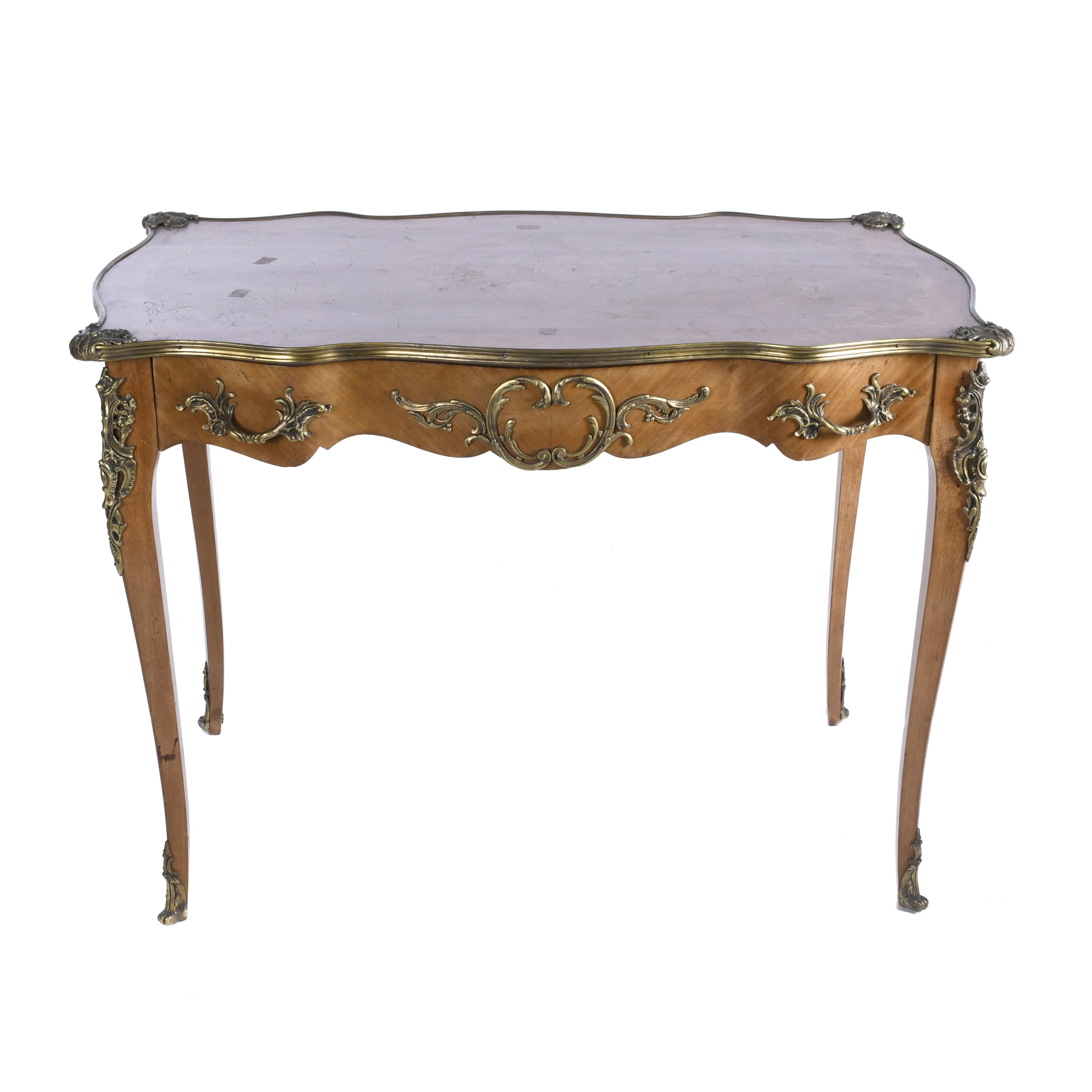 FRENCH WRITING DESK, LOUIS XV STYLE, FIRST HALF OF THE 20TH