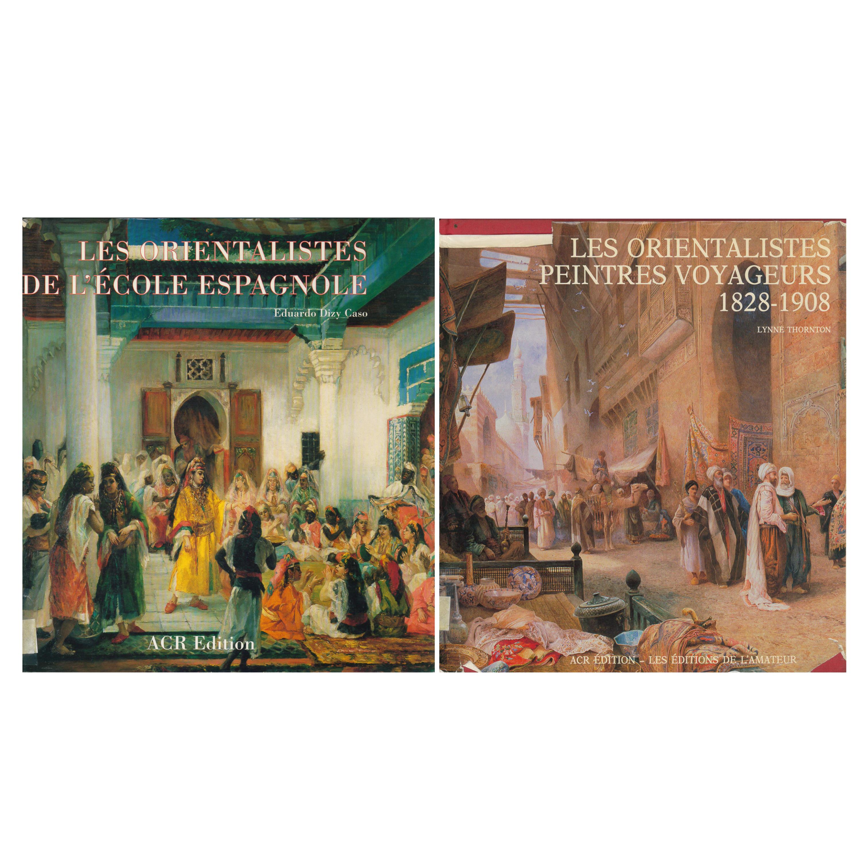 TWO BOOKS ON ORIENTALIST PAINTING.