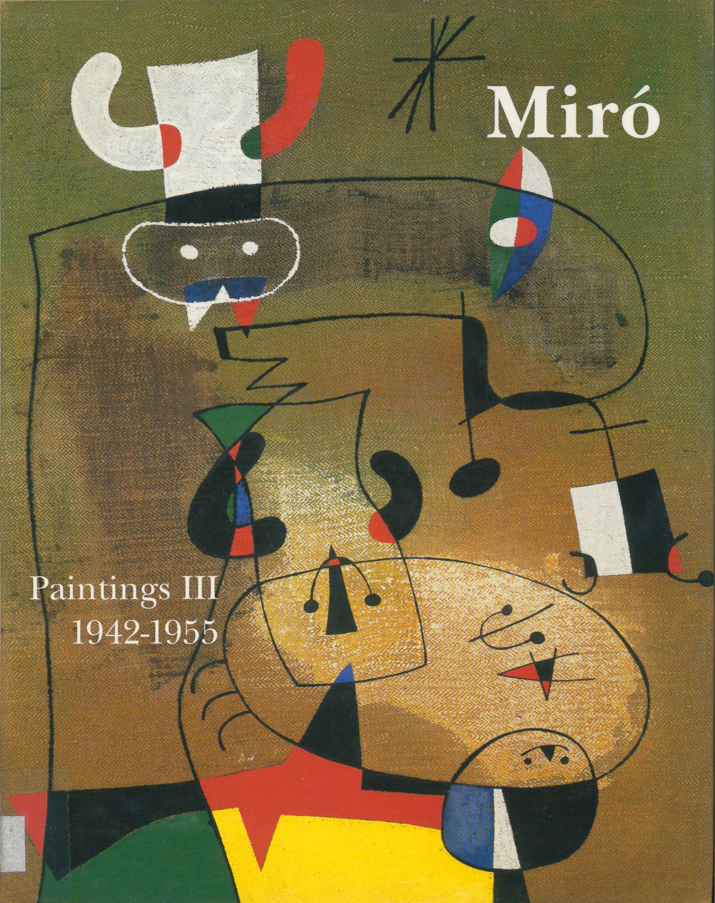 DANIEL LELONG AND ARIANE LELONG-MAINAUD.  "MIRÓ. CATALOGUE