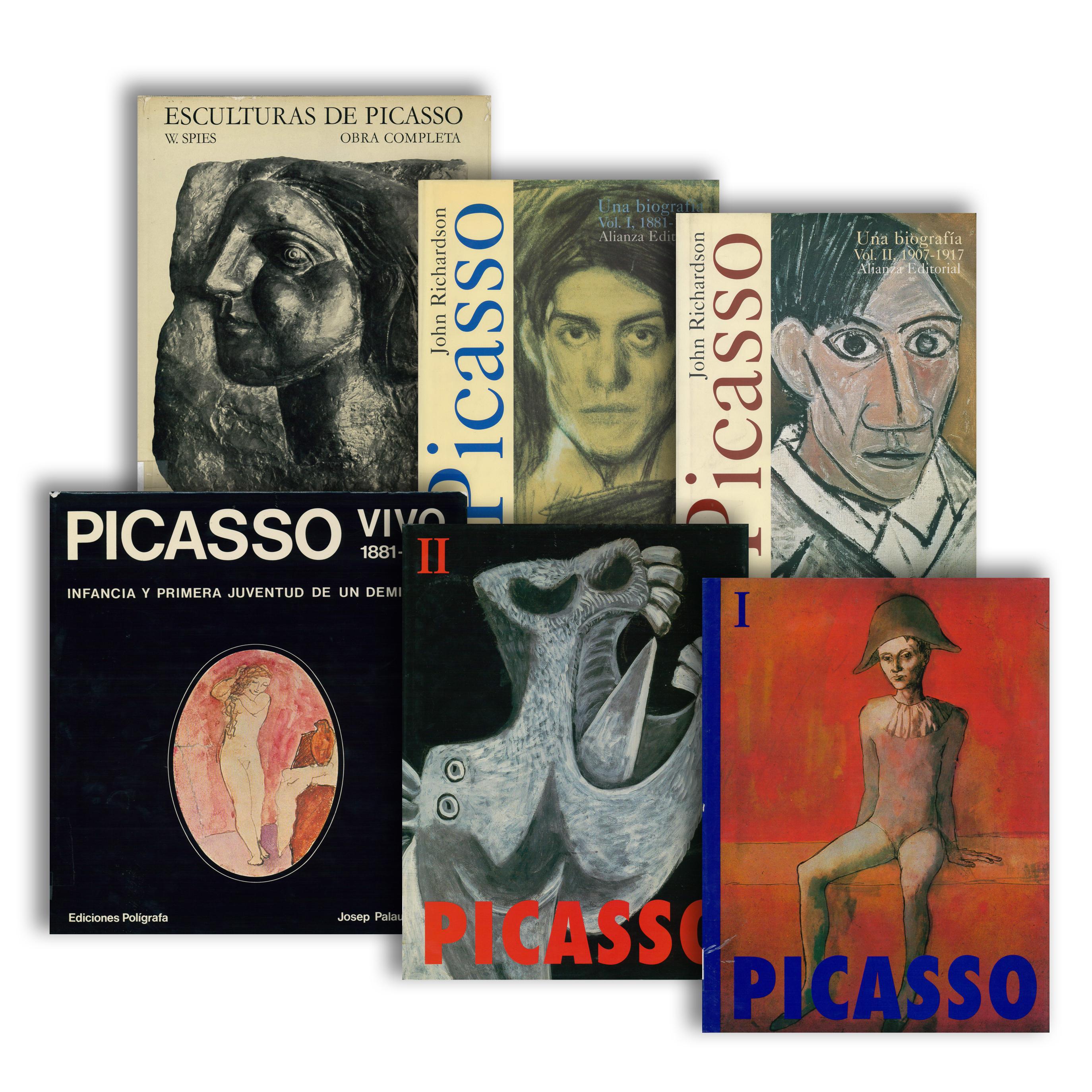 SIX BOOKS ON PABLO PICASSO.