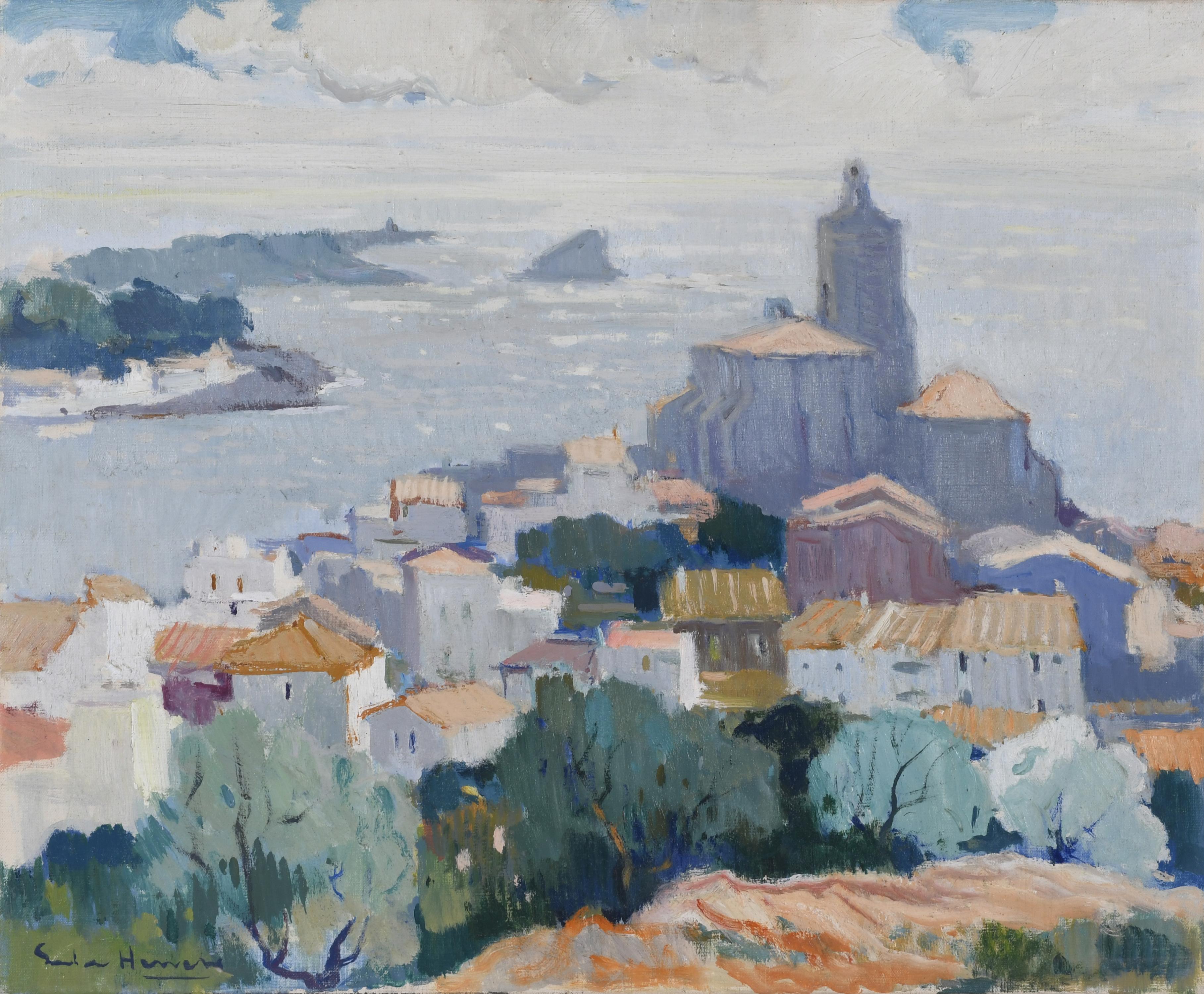 ANTONI SALA HERRERO (1927-2012). "LLUMINOS", Cadaqués.