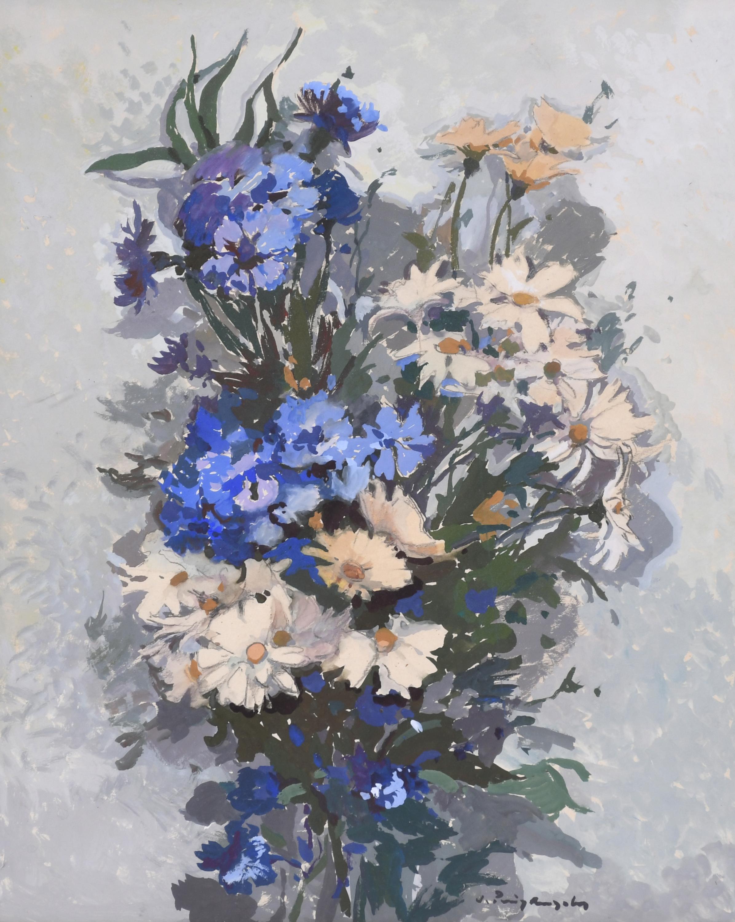 JOSEP PUIGDENGOLAS BARELLA (1906-1987). "FLOWERS".