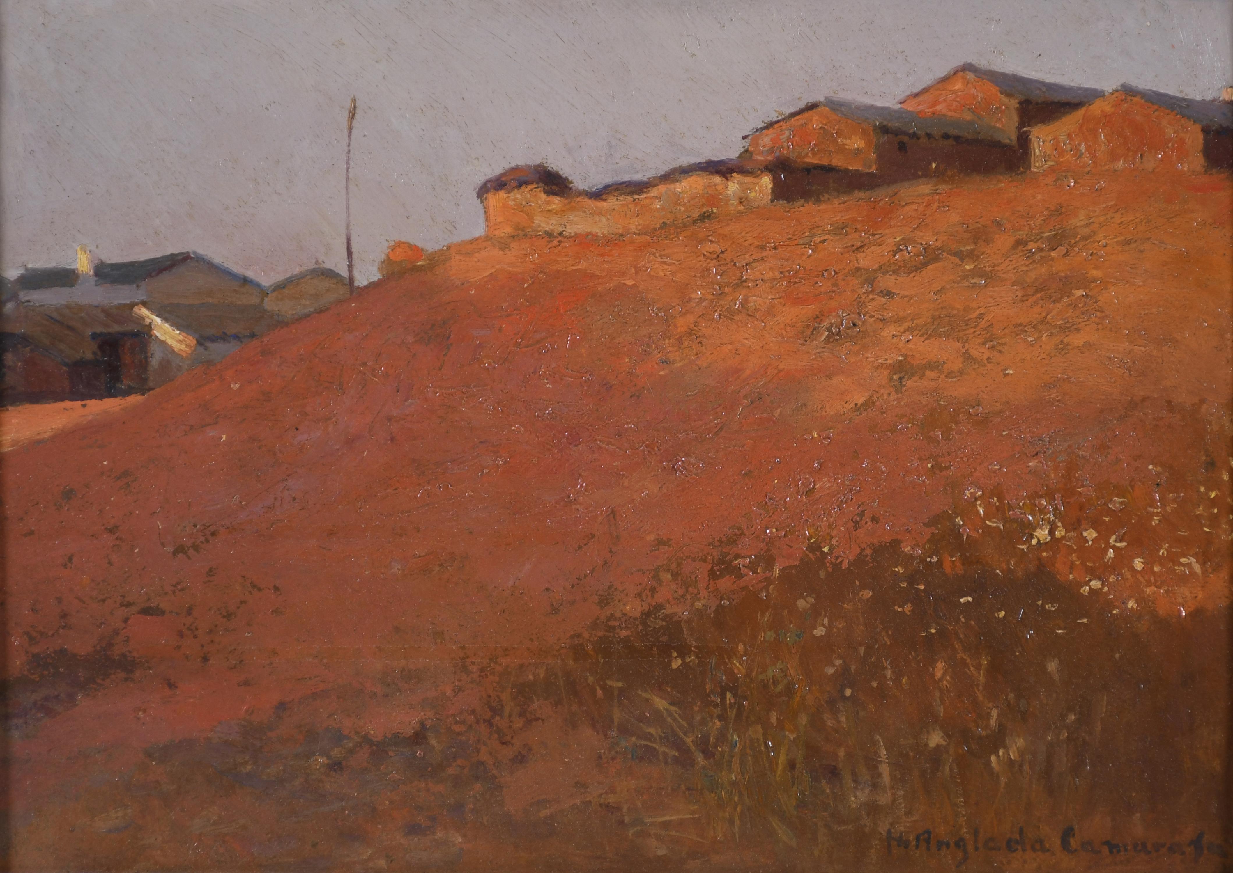 20TH CENTURY SPANISH SCHOOL. "LANDSCAPE".