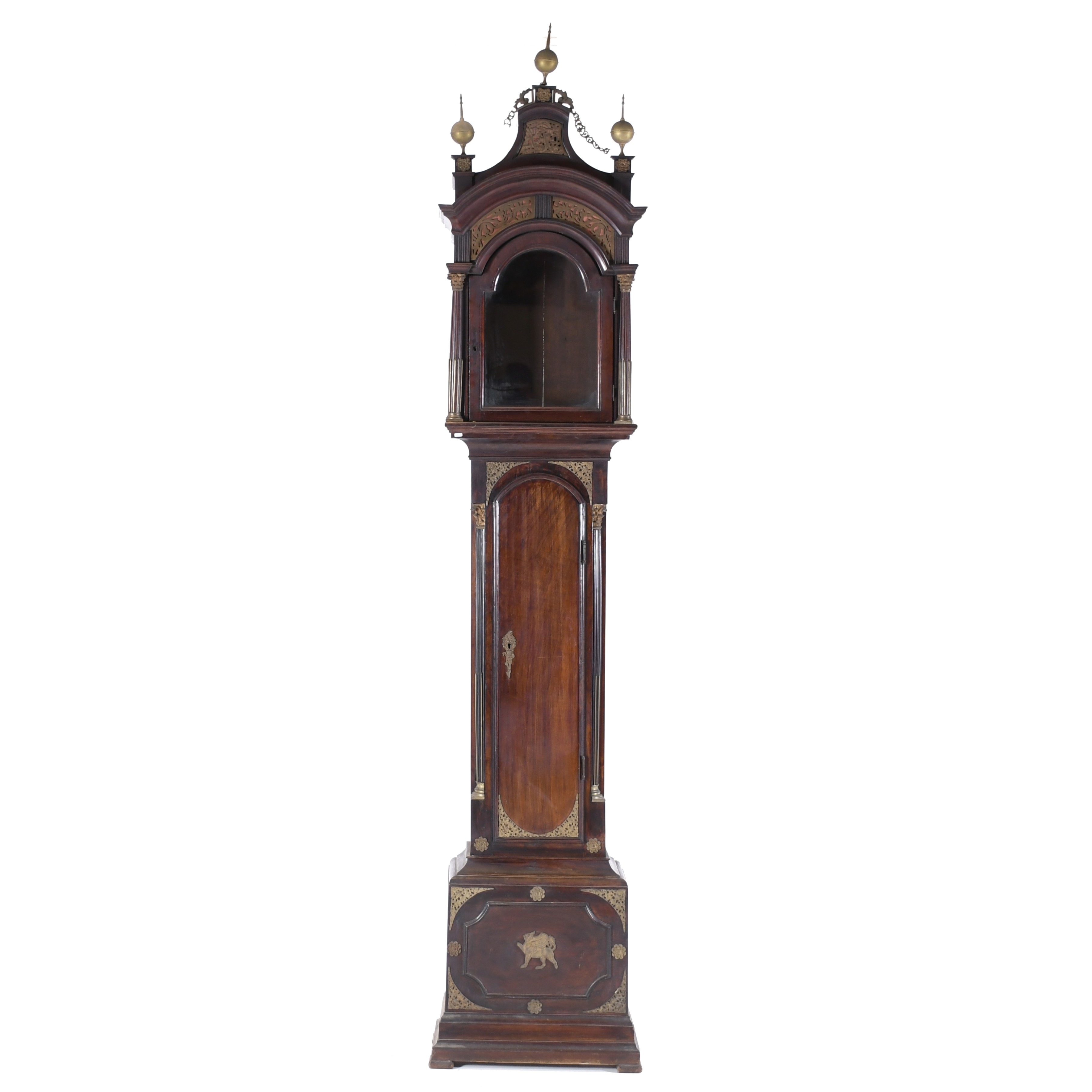 ENGLISH CLOCK CASE. 19TH CENTURY.