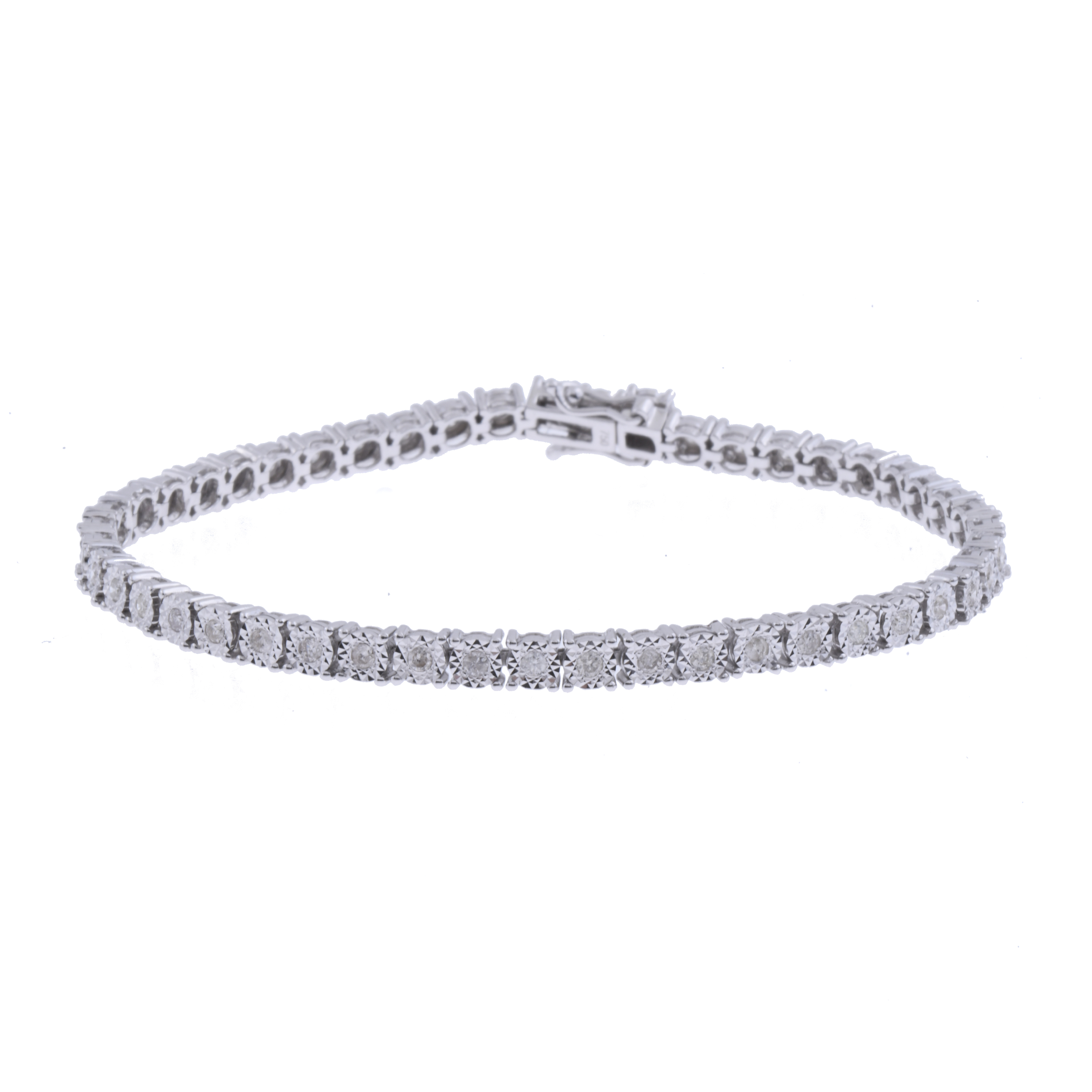 PULSERA RIVIÈRE DE DIAMANTES.