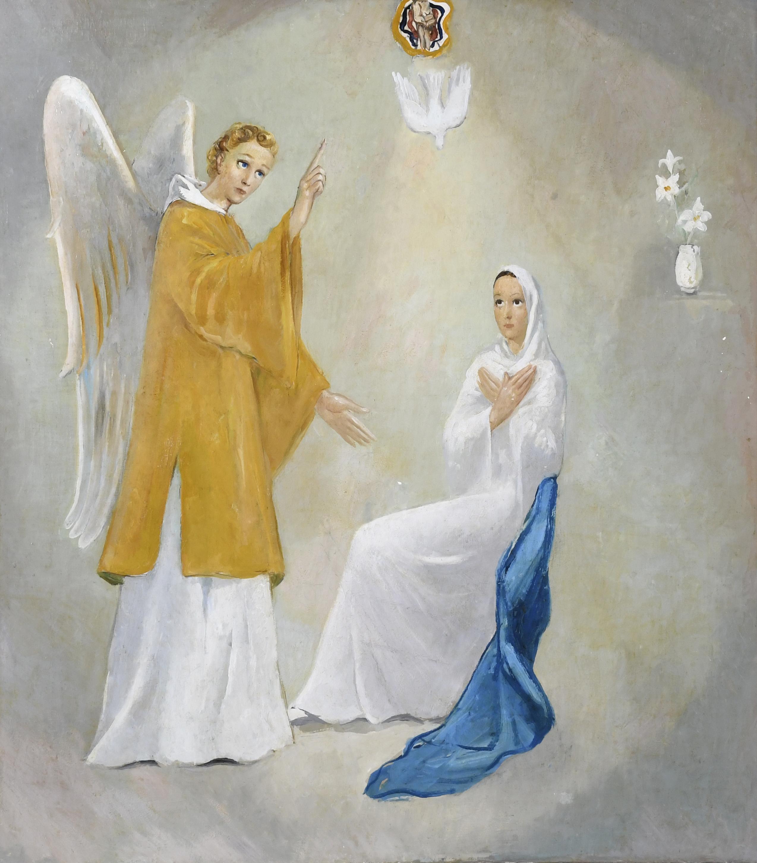 PERE PRUNA OCERANS (1904-1977). "ANNUNCIATION".