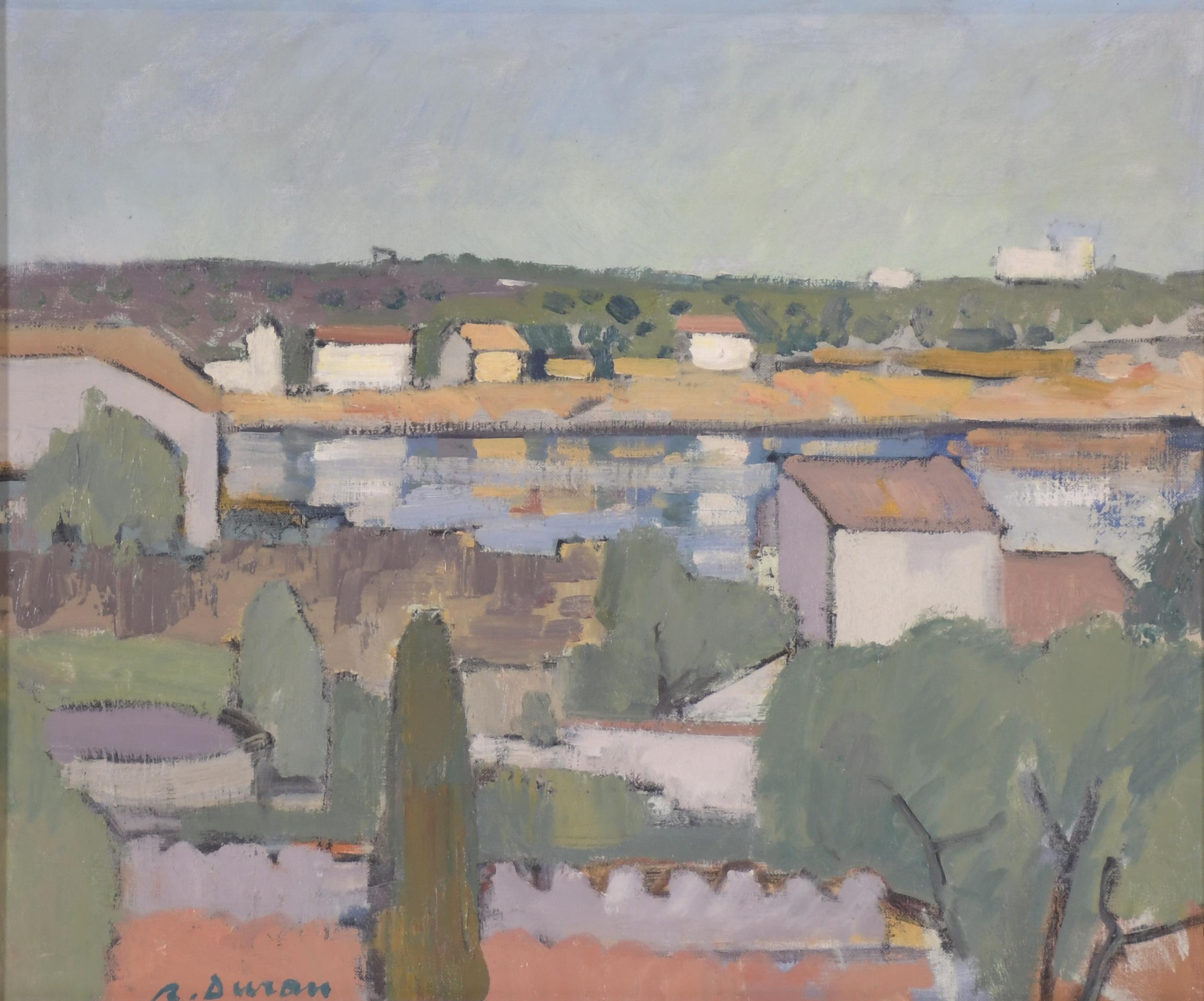 RAFAEL DURÁN BENET (1931-2015). "PAISAJE".