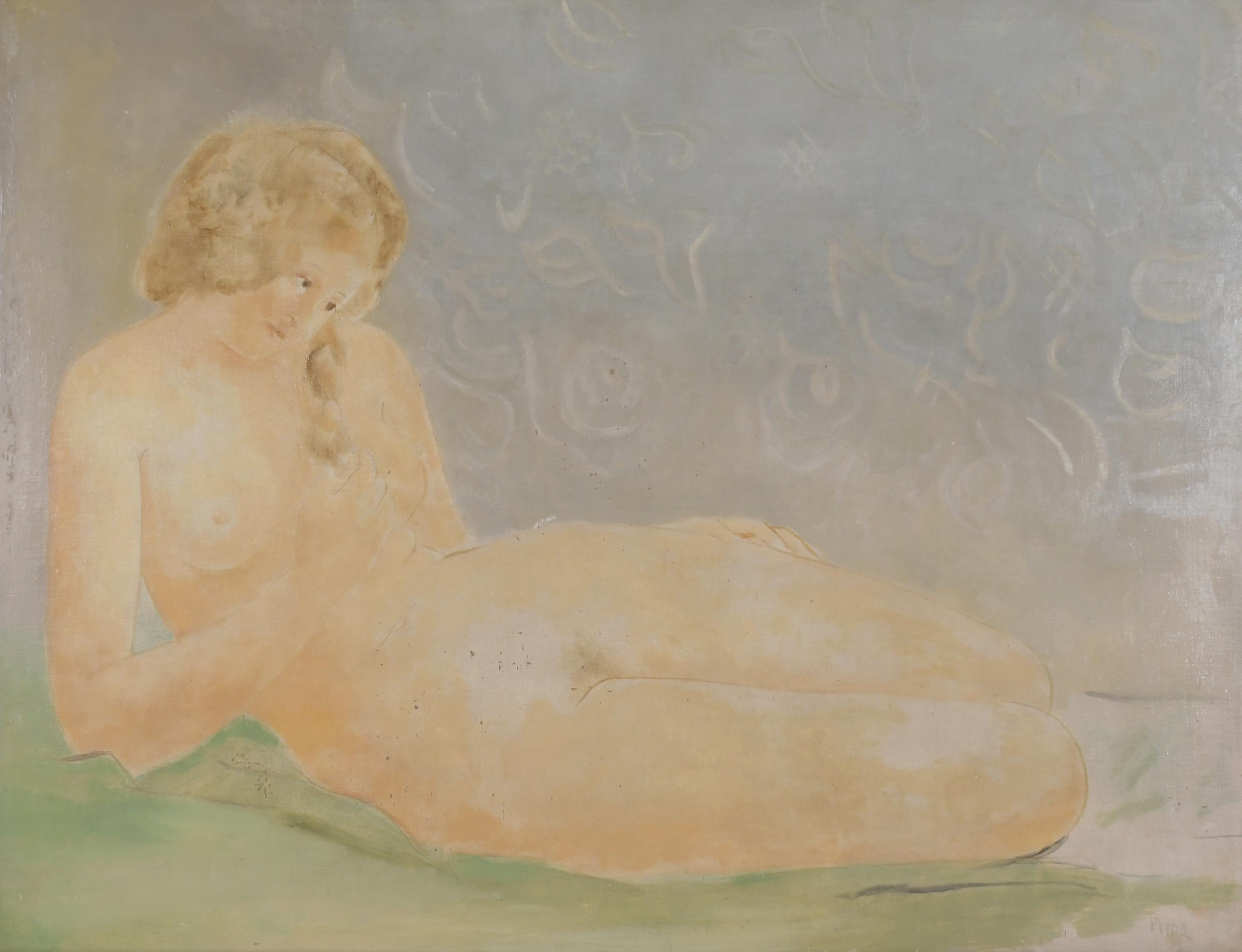 PERE PRUNA OCERANS (1904-1977). "DESNUDO FEMENINO", 1930.