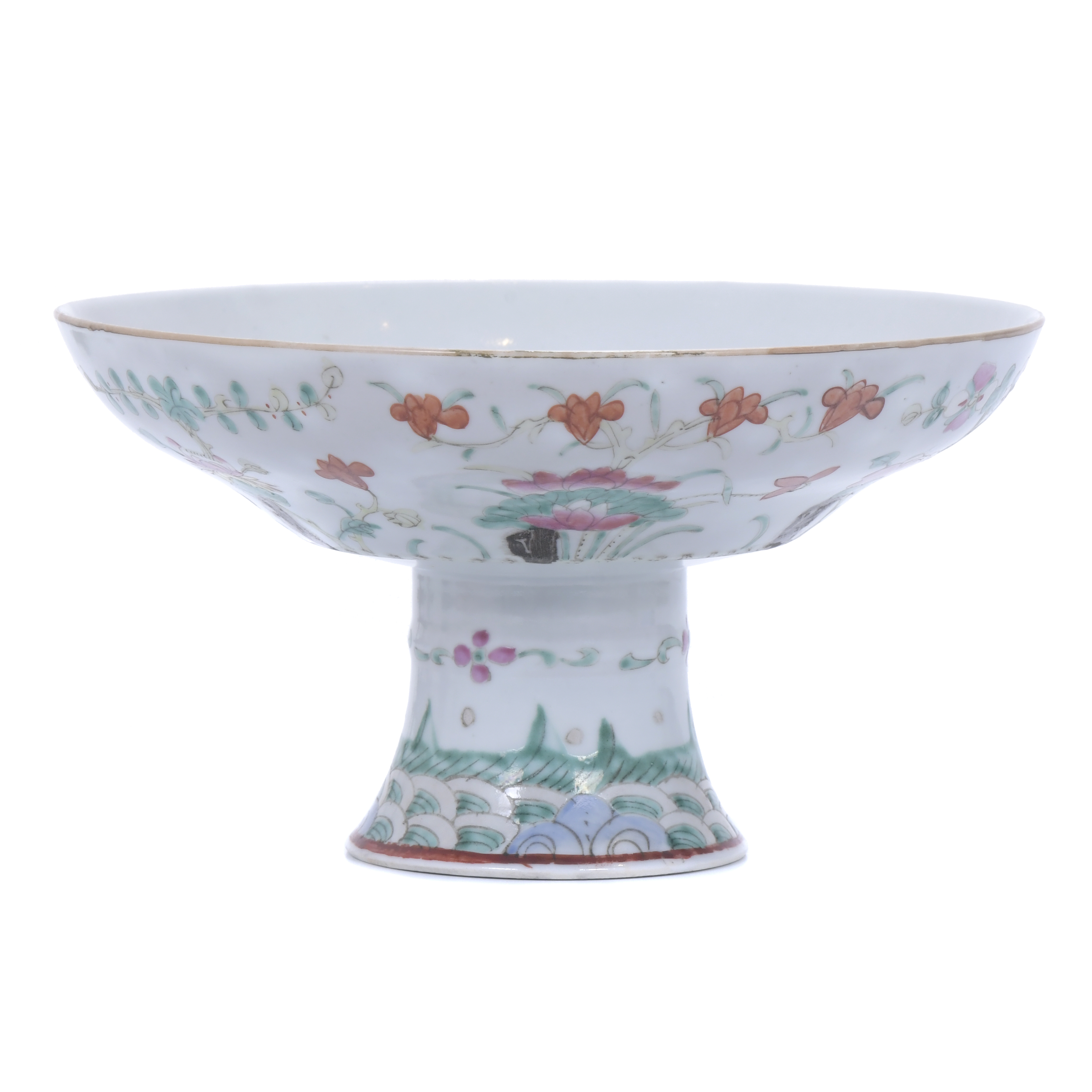 LATE QING DYNASTY, 19TH CENTURY. STEM BOWL.