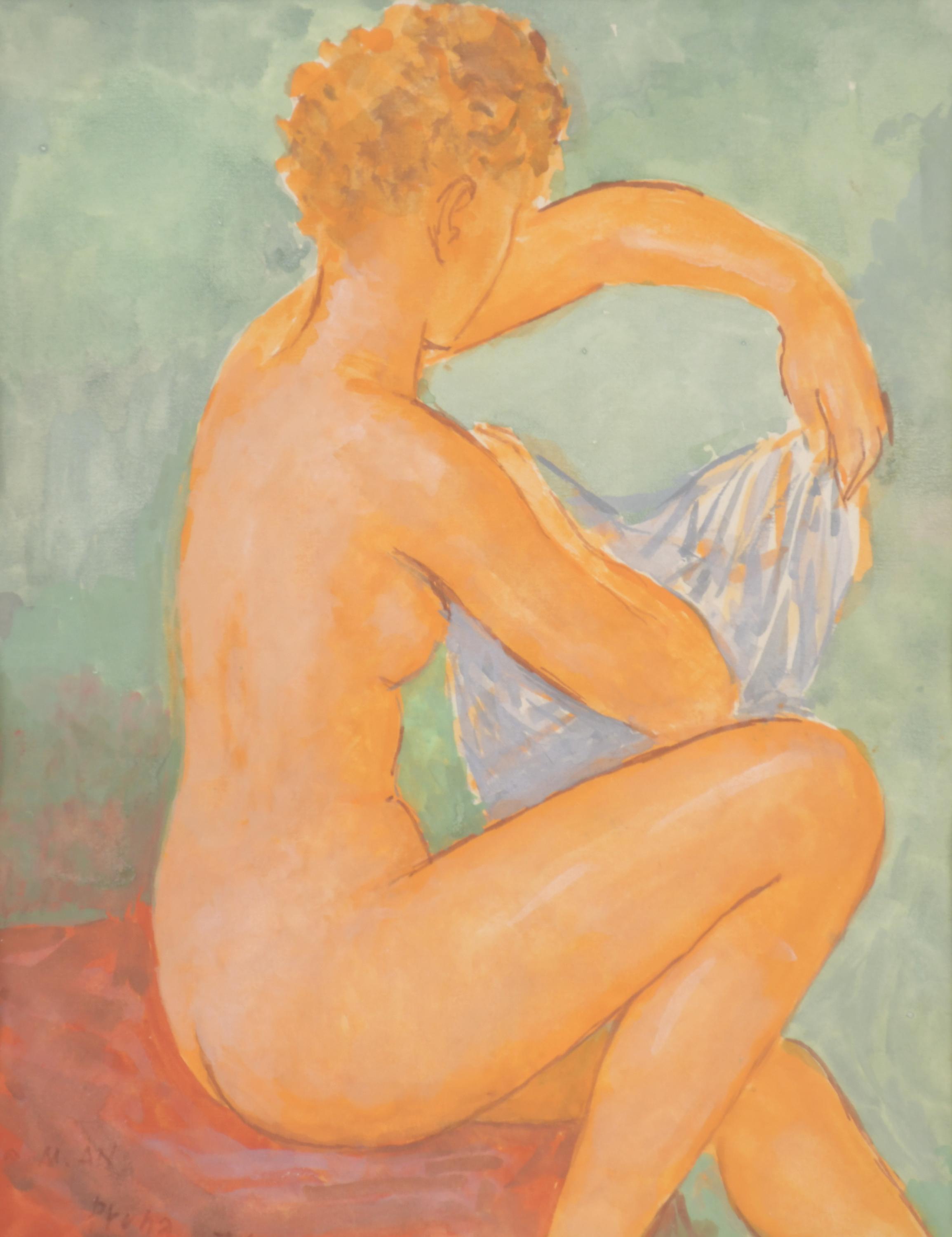 PERE PRUNA OCERANS (1904-1977). "DESNUDO", 1976?.