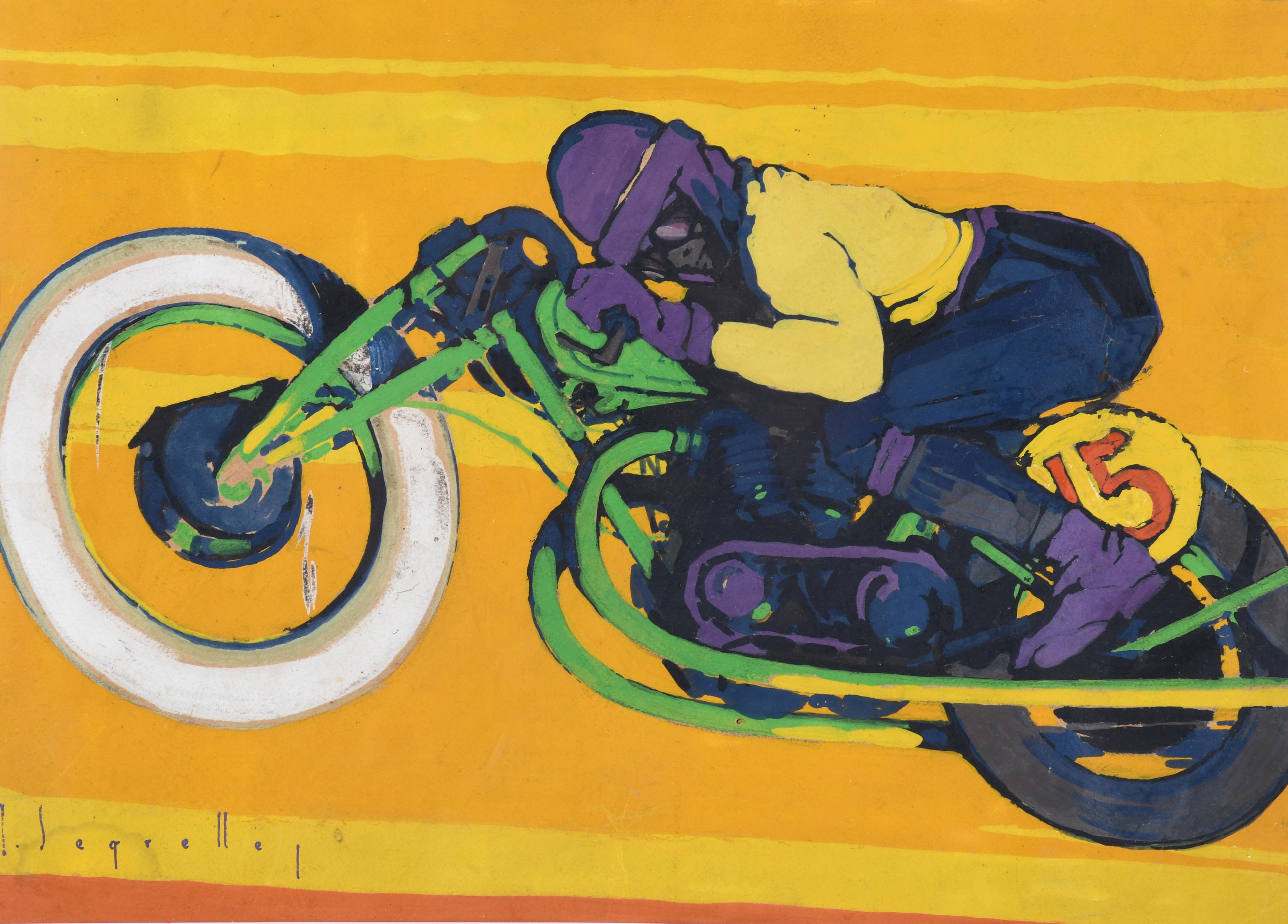 JOSÉ SEGRELLES ALBERT (1885-1969). "MOTORISTA".