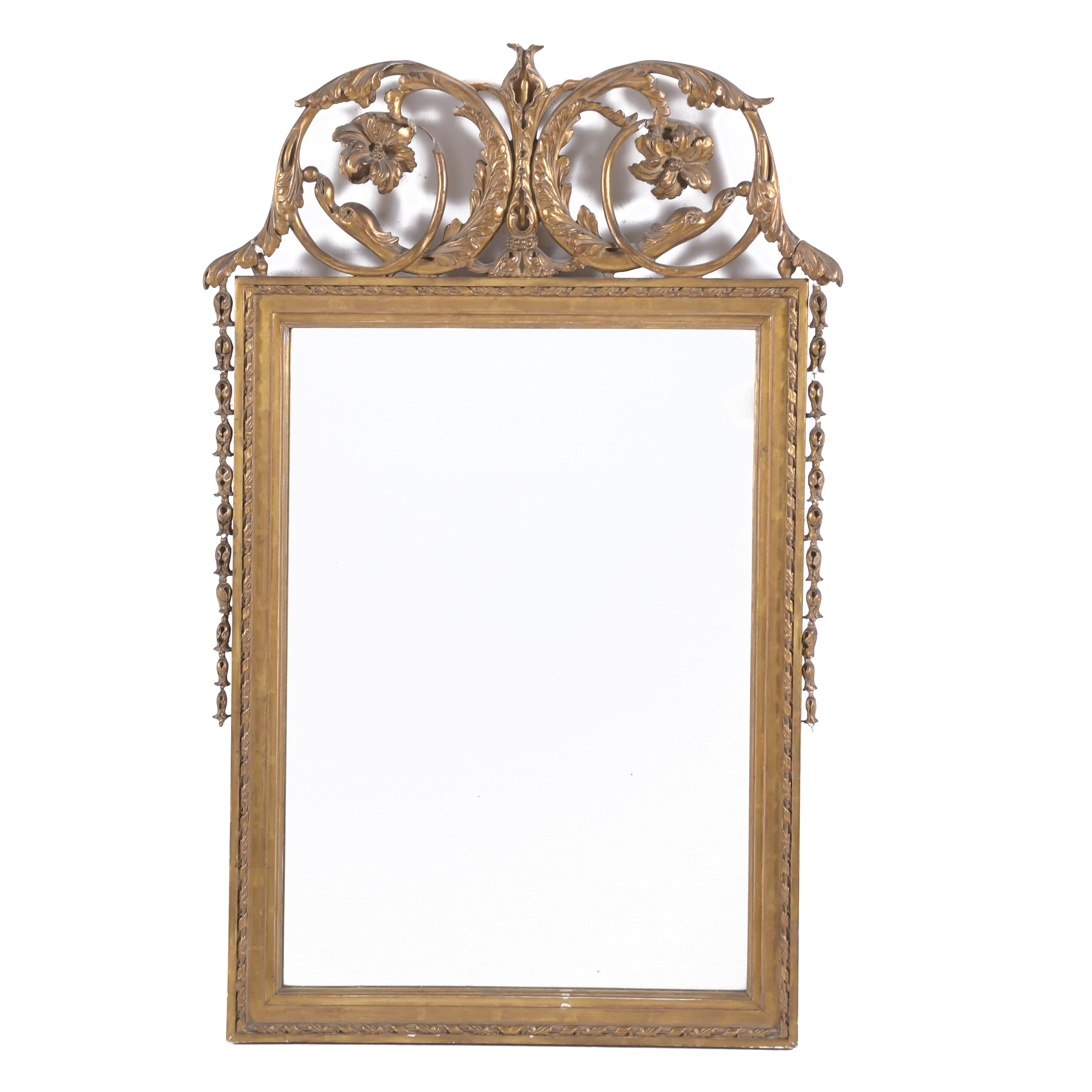 FERNANDINE STYLE WALL MIRROR, 20TH CENTURY.