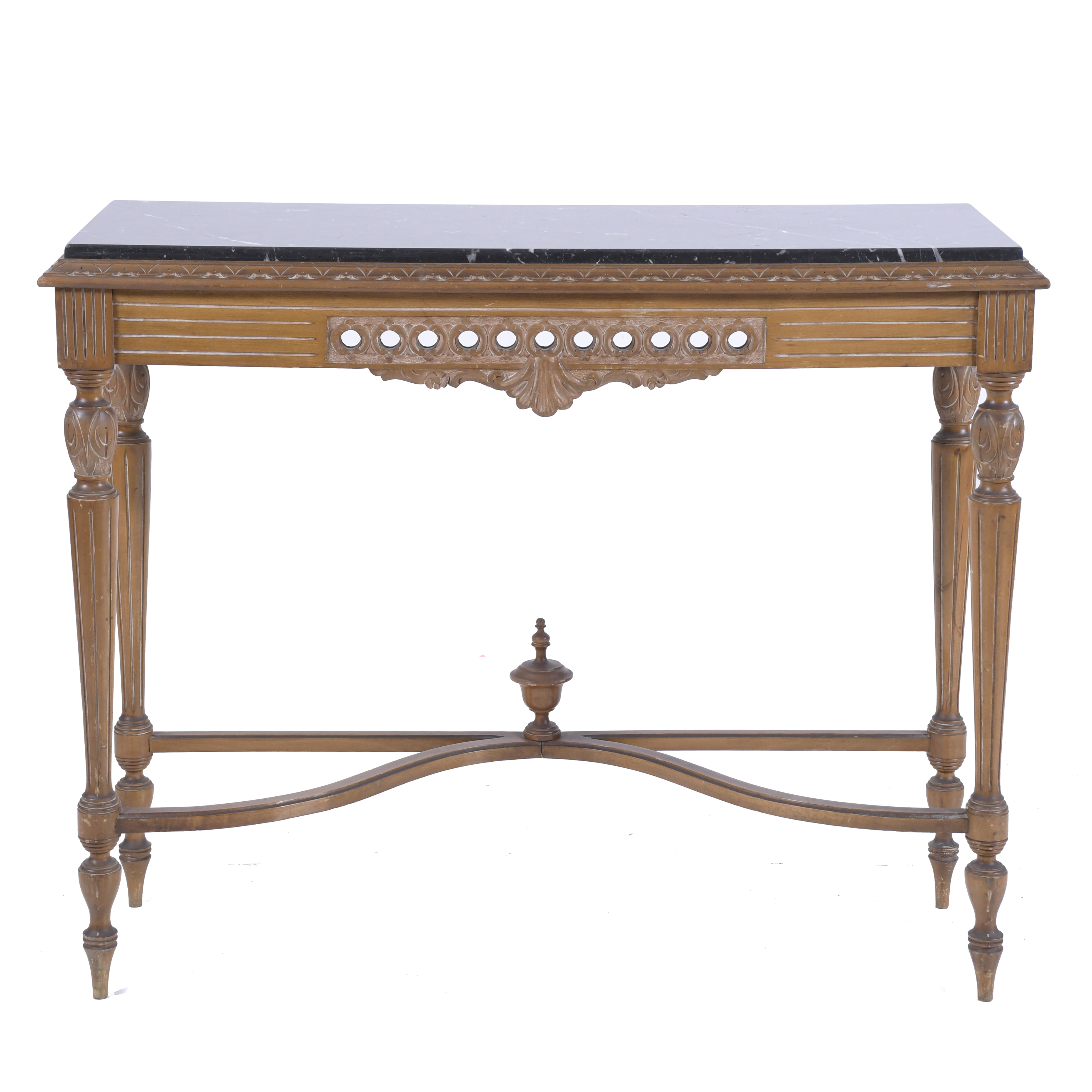 LOUIS XVI STYLE CONSOLE TABLE, 20TH CENTURY.