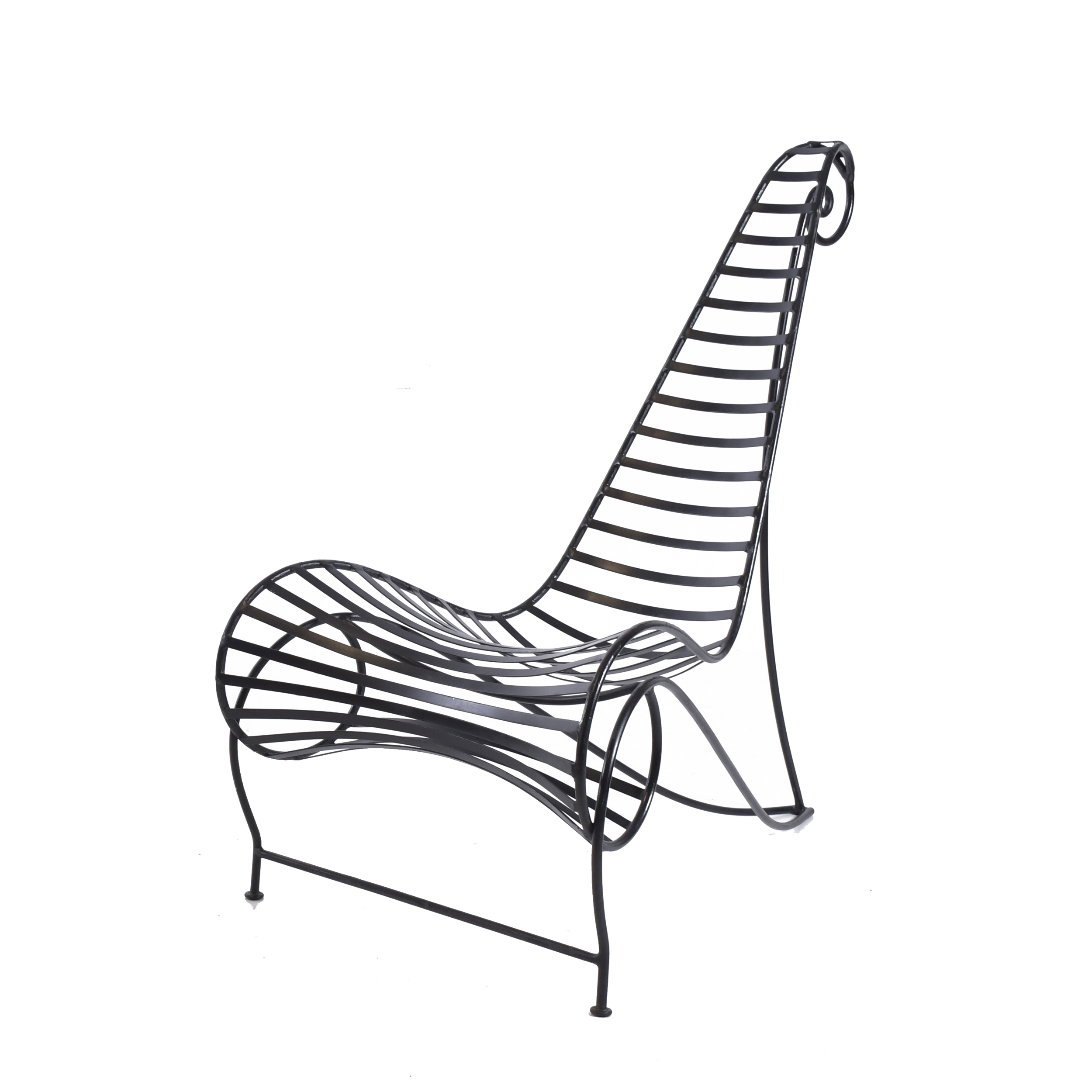 ANDRÉ DUBREUIL (1951-2022) "SPINE CHAIRE", FRANCIA CIRCA 19