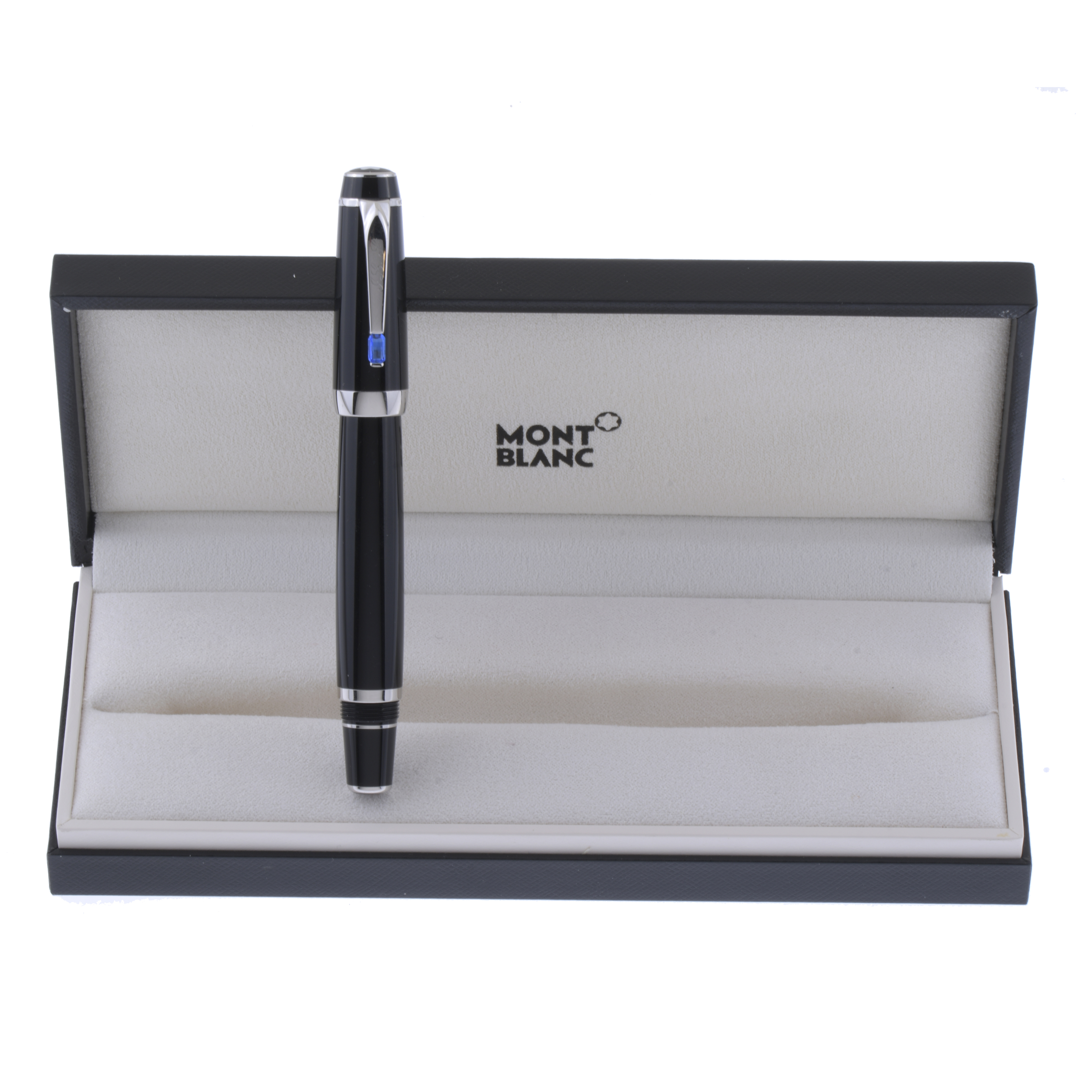 MONTBLANC. ROLLERBALL MODEL "BOHEME BLEU".