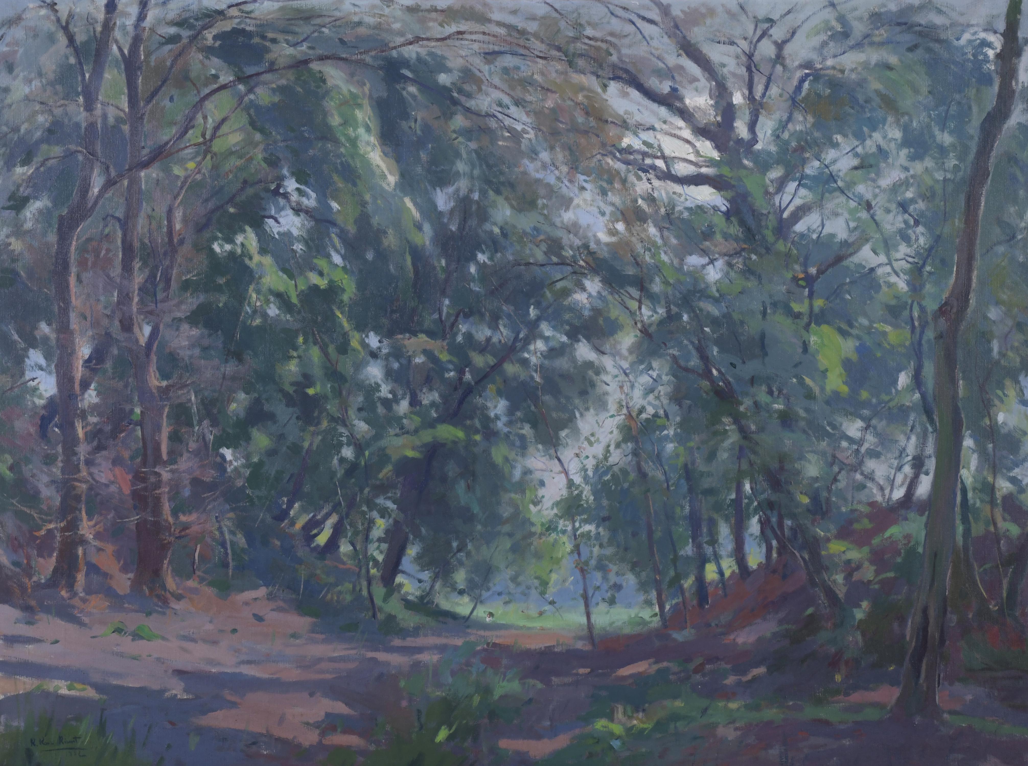 RAMON ROCA RICART (1917-2013). "EL BOSQUE", Masía de Casama