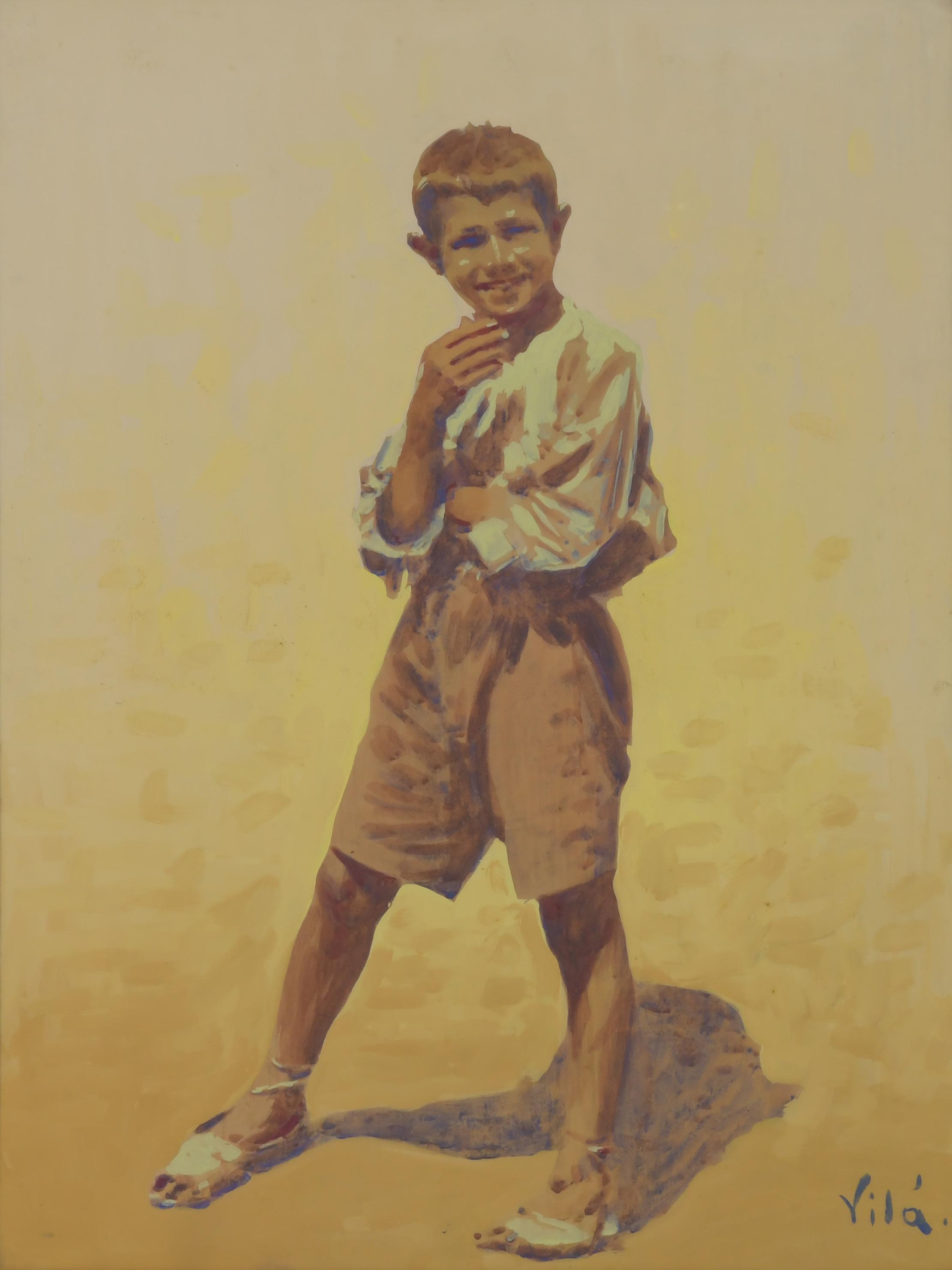 20TH CENTURY SPANISH SCHOOL. "BOY".