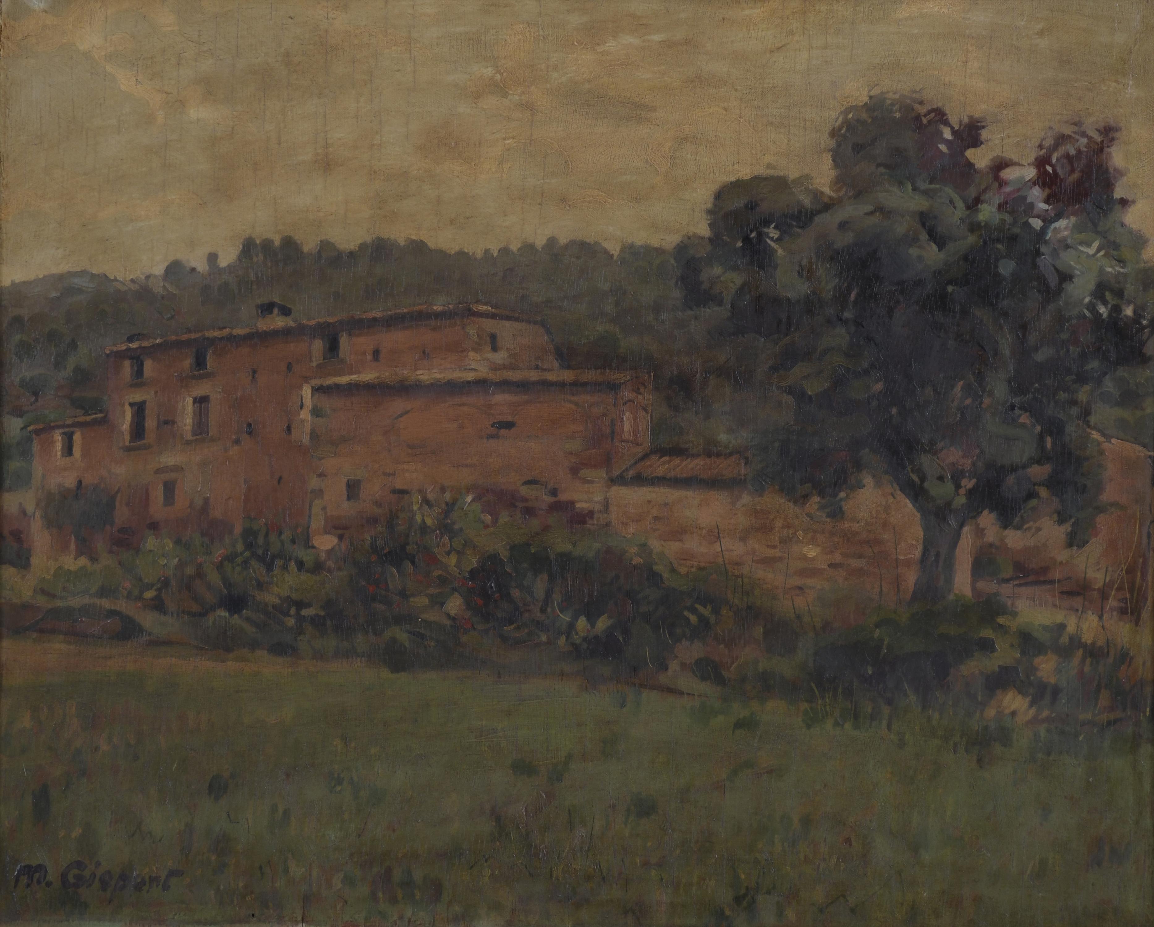 MIQUEL GISPERT VILA (1899-?).  "MASIA DEL PASCOL", Caldes d