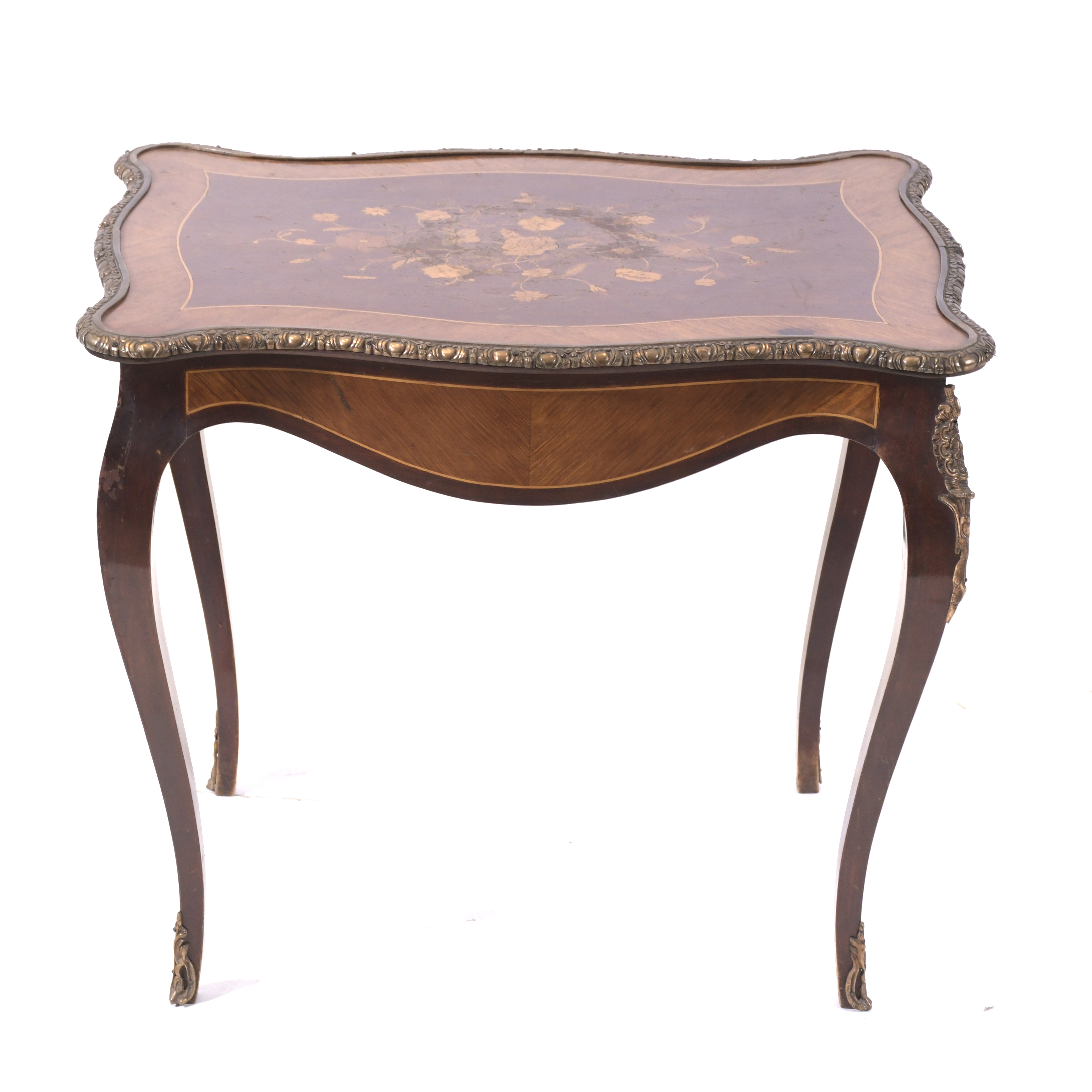 FRENCH LOUIS XV STYLE COFFEE TABLE, 20TH CENTURY. 