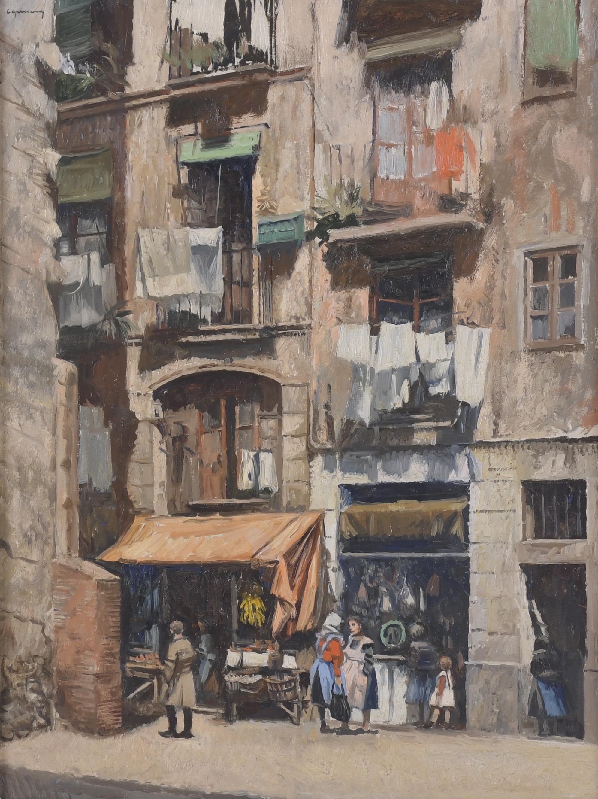 RAMON CAPMANY (1899-1992). "FAÇADE".