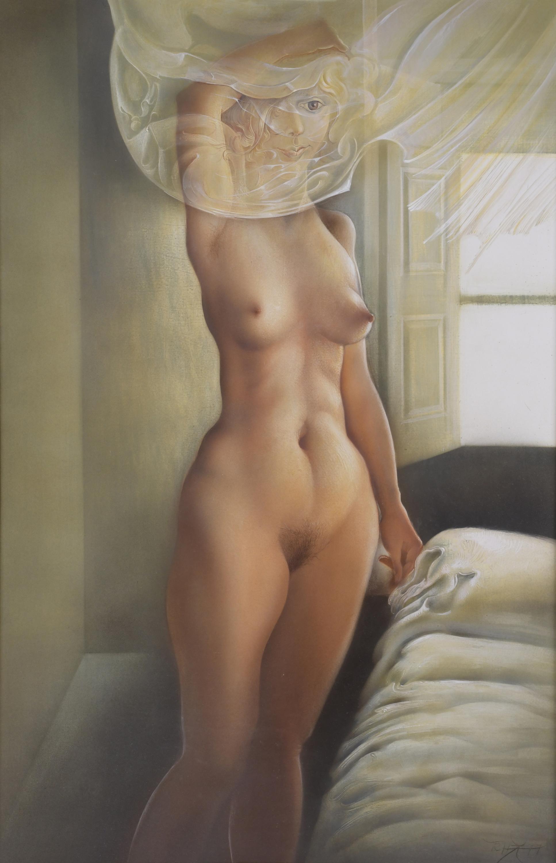 JOAN RIFÀ BENET (1926-2009). "FEMALE NUDE", 1977.