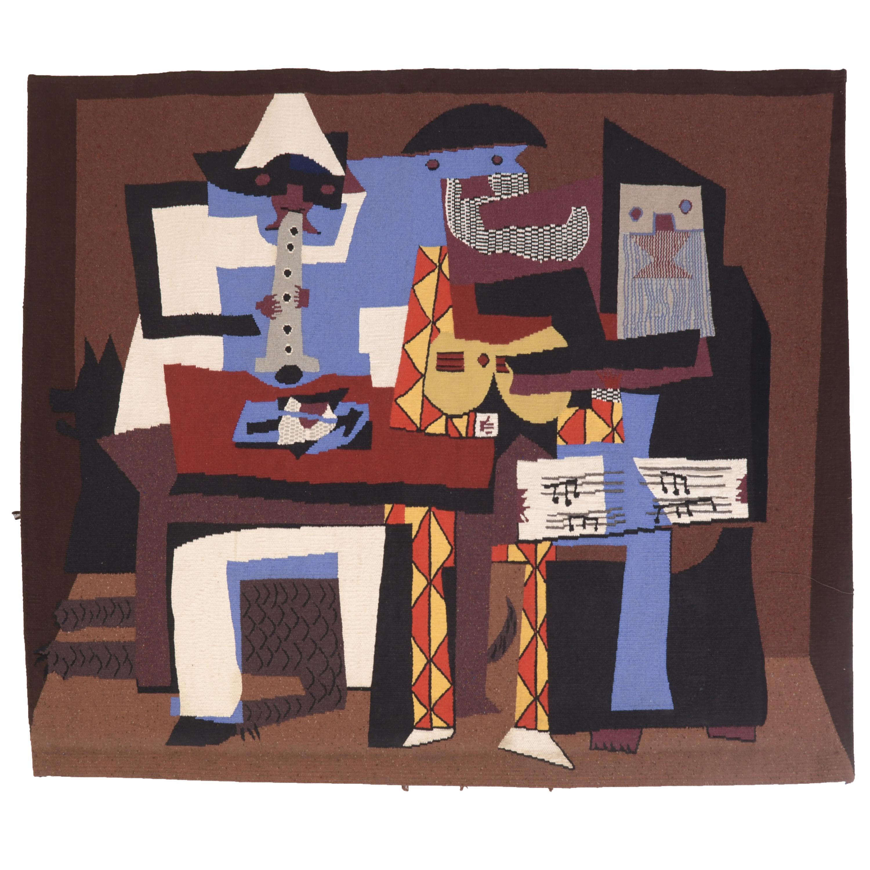 CARLES DELCLAUX (1951). TAPESTRY HOMAGE TO PICASSO, CIRCA 1