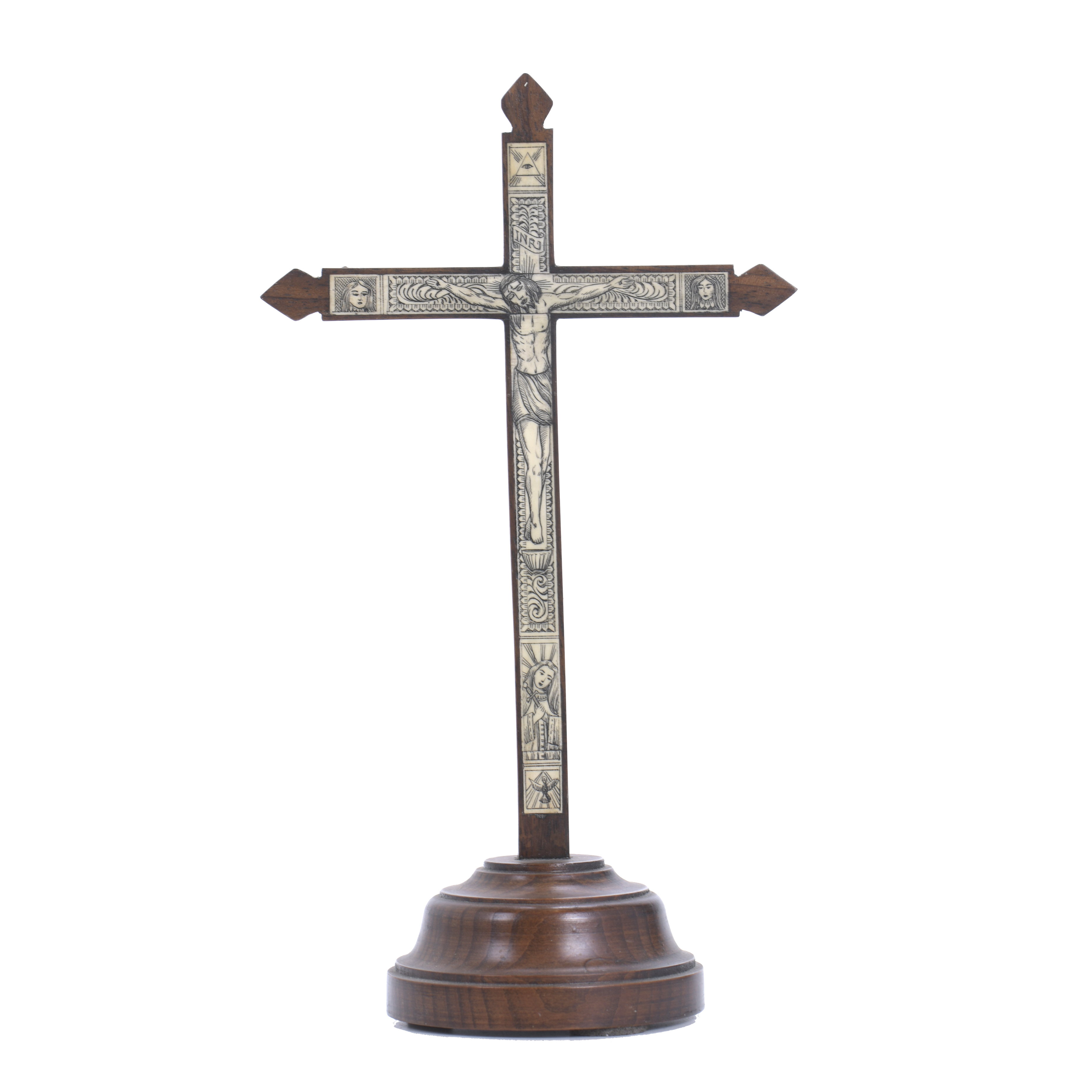 TABLE CRUCIFIX, 20TH CENTURY.