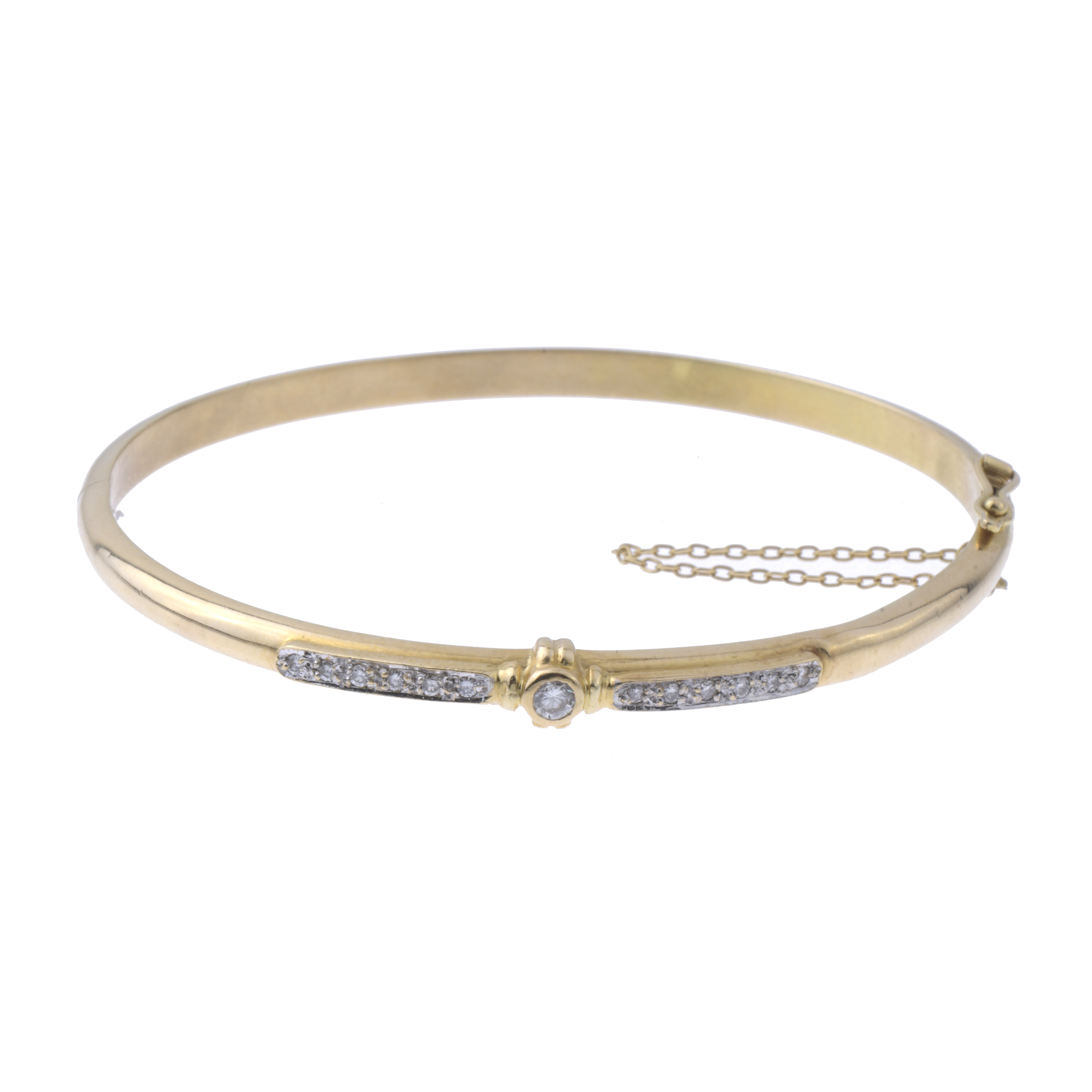 PULSERA ESCLAVA CON DIAMANTES