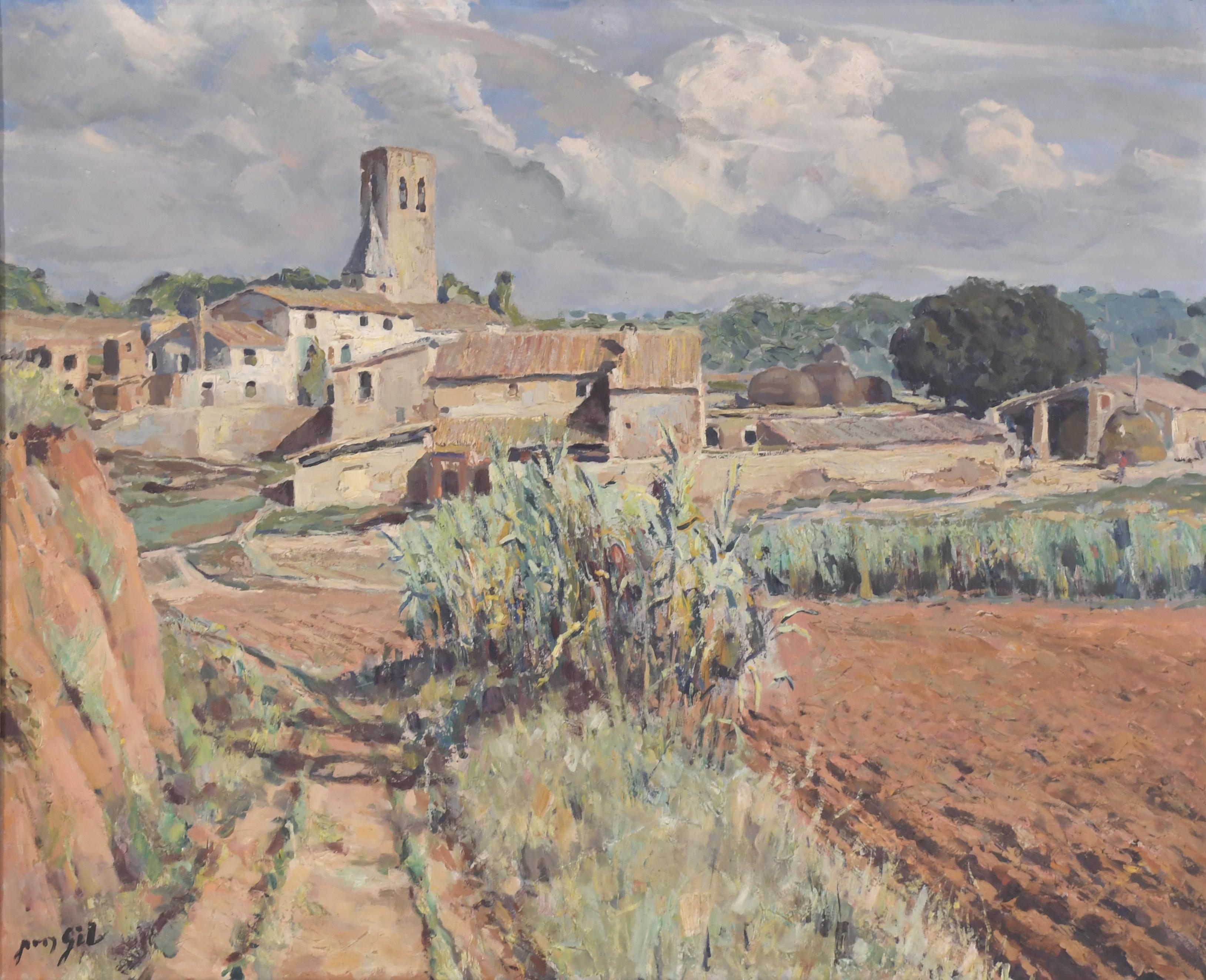 JOAN GIL I GIL (1900-1984). "MOLI DE TARDOR", 1934.