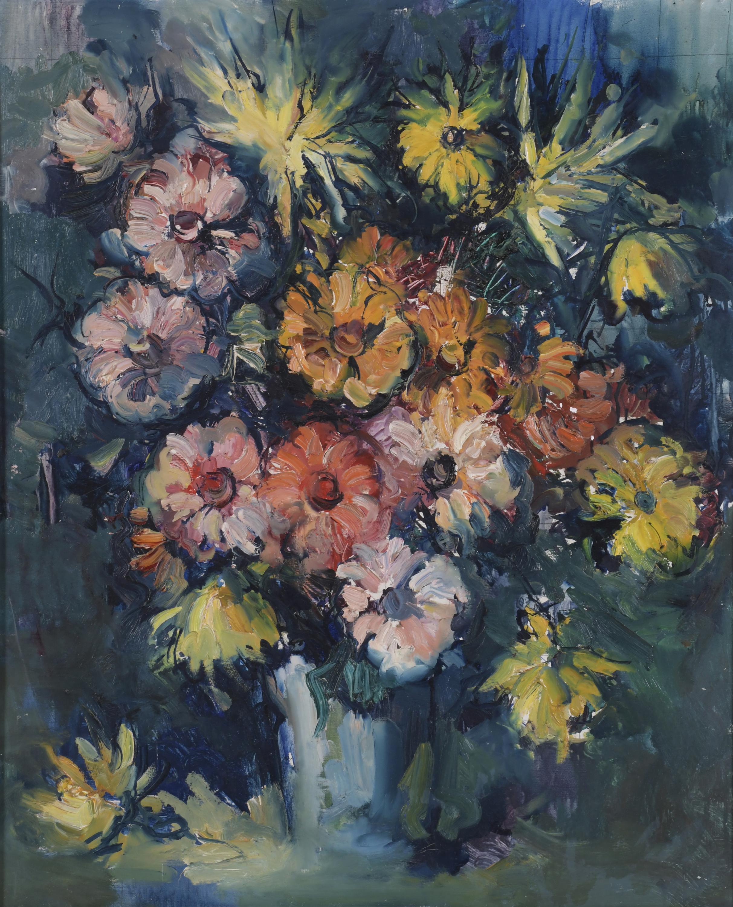 JOAN SERRA MELGOSA (1899-1970) "FLOWERS".