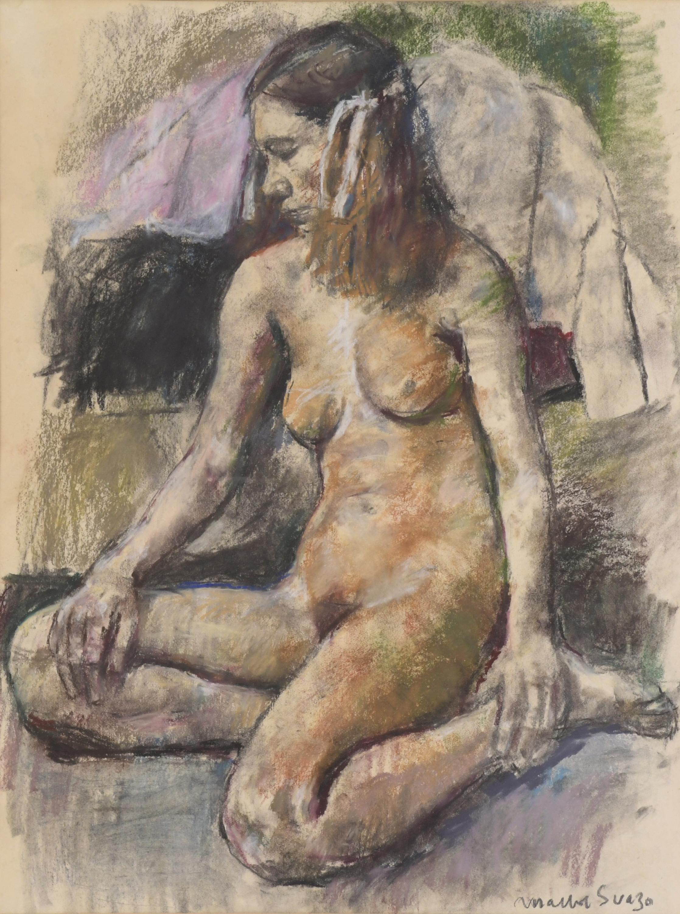 JOSEP MARIA MALLOL SUAZO (1910-1986). "NAKED GIRL".