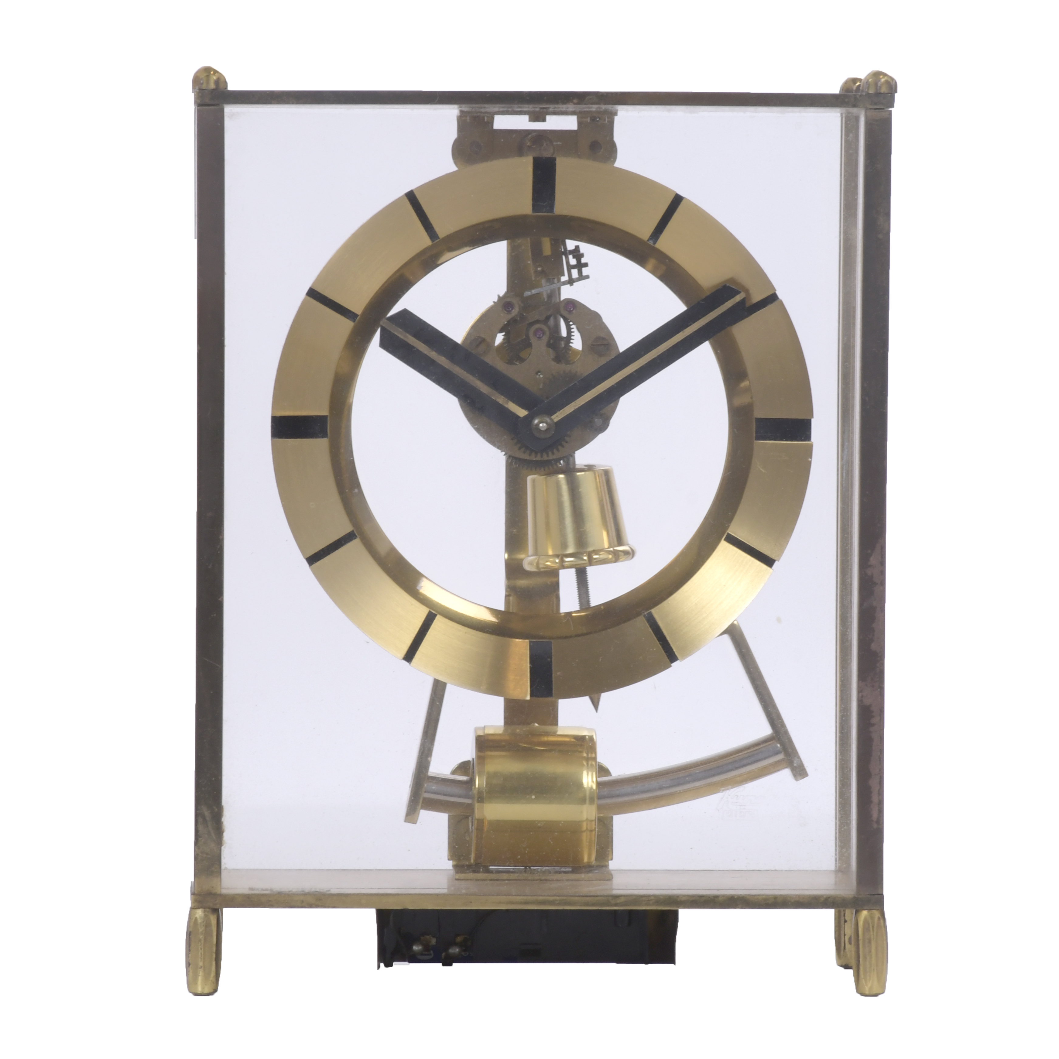 KUNDO ELECTRONIC. TABLE CLOCK, 20TH CENTURY.