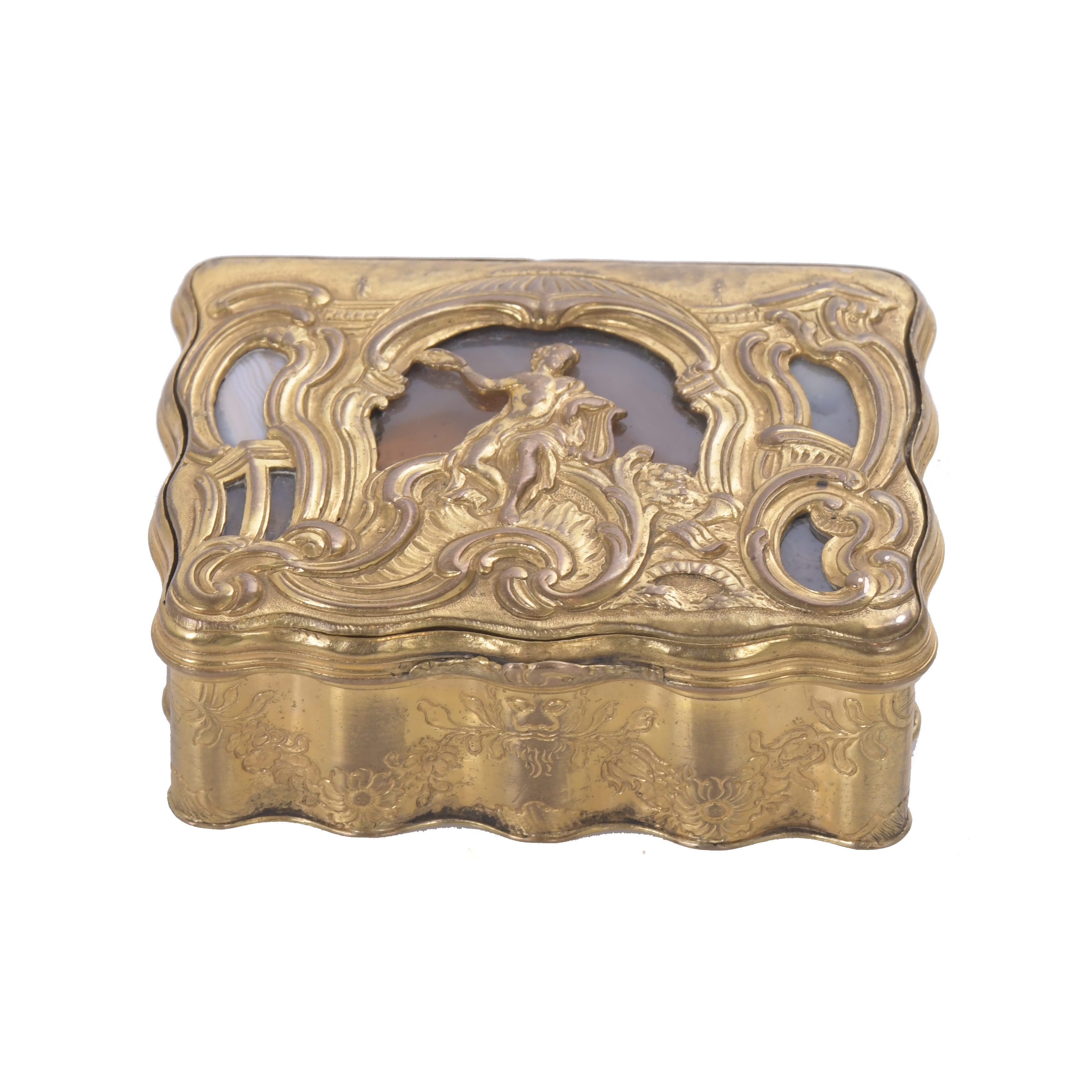 FRENCH SNUFFBOX, 18TH CENTURY.