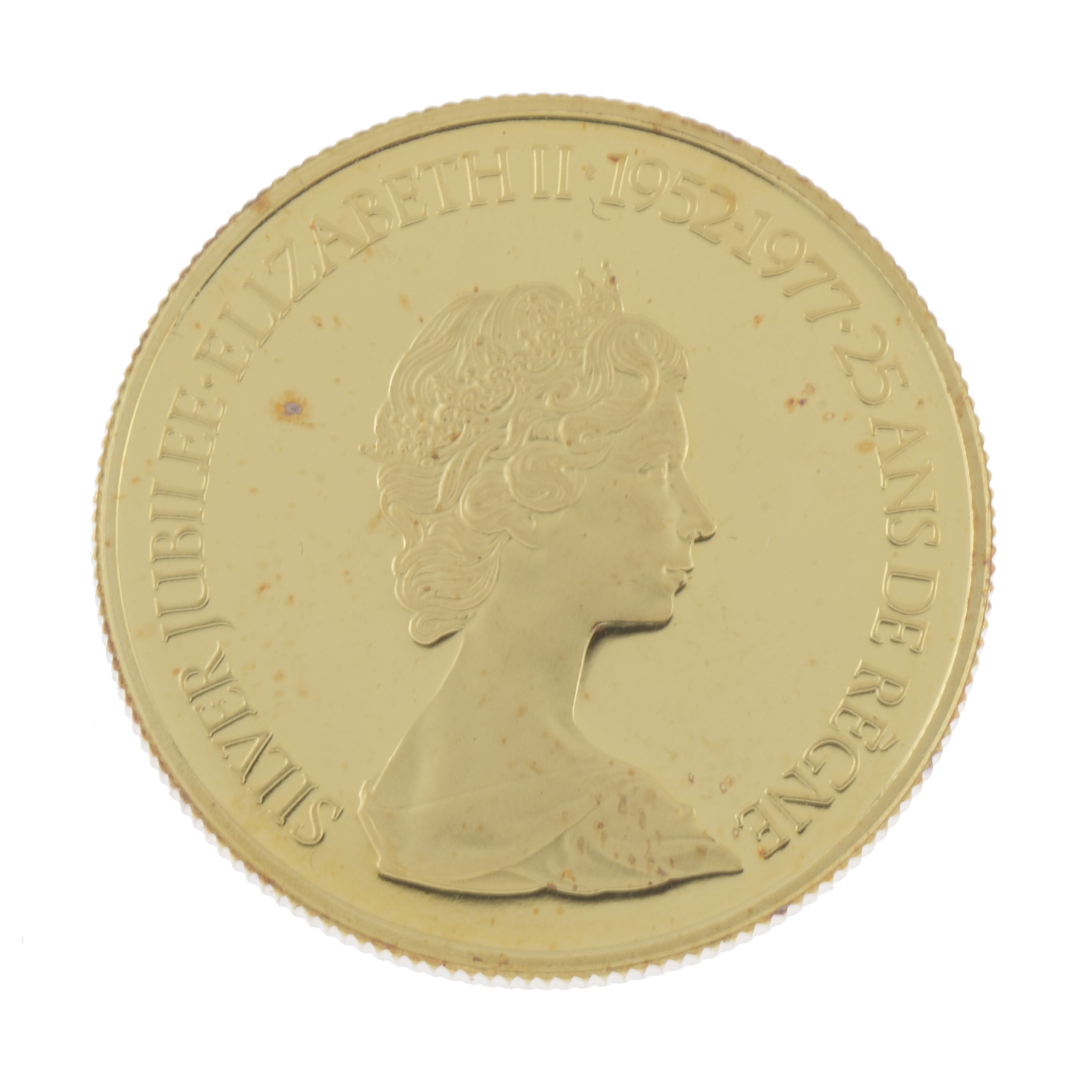 MONEDA DE ORO DE ELISABETH II. 