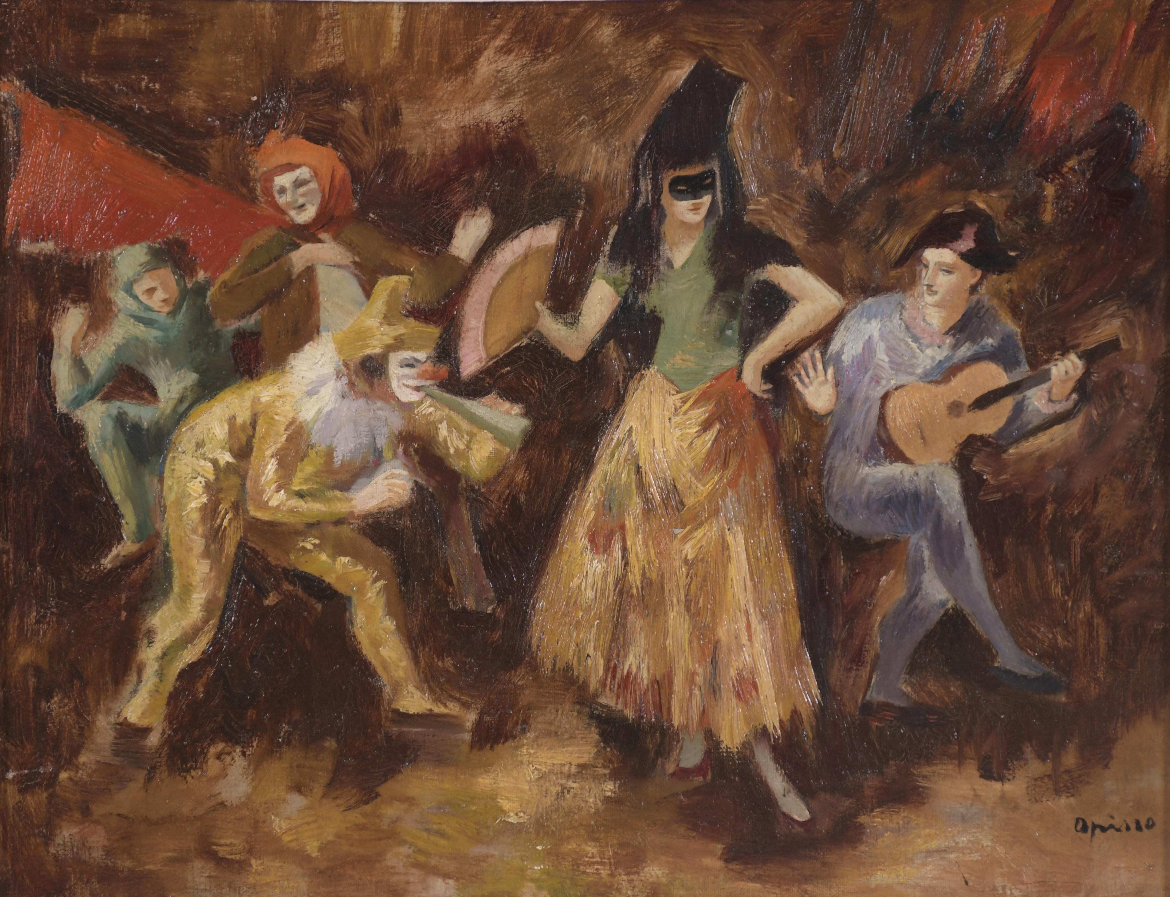 ALFRED OPISSO CARDONA (1907-1980). "CARNAVAL".