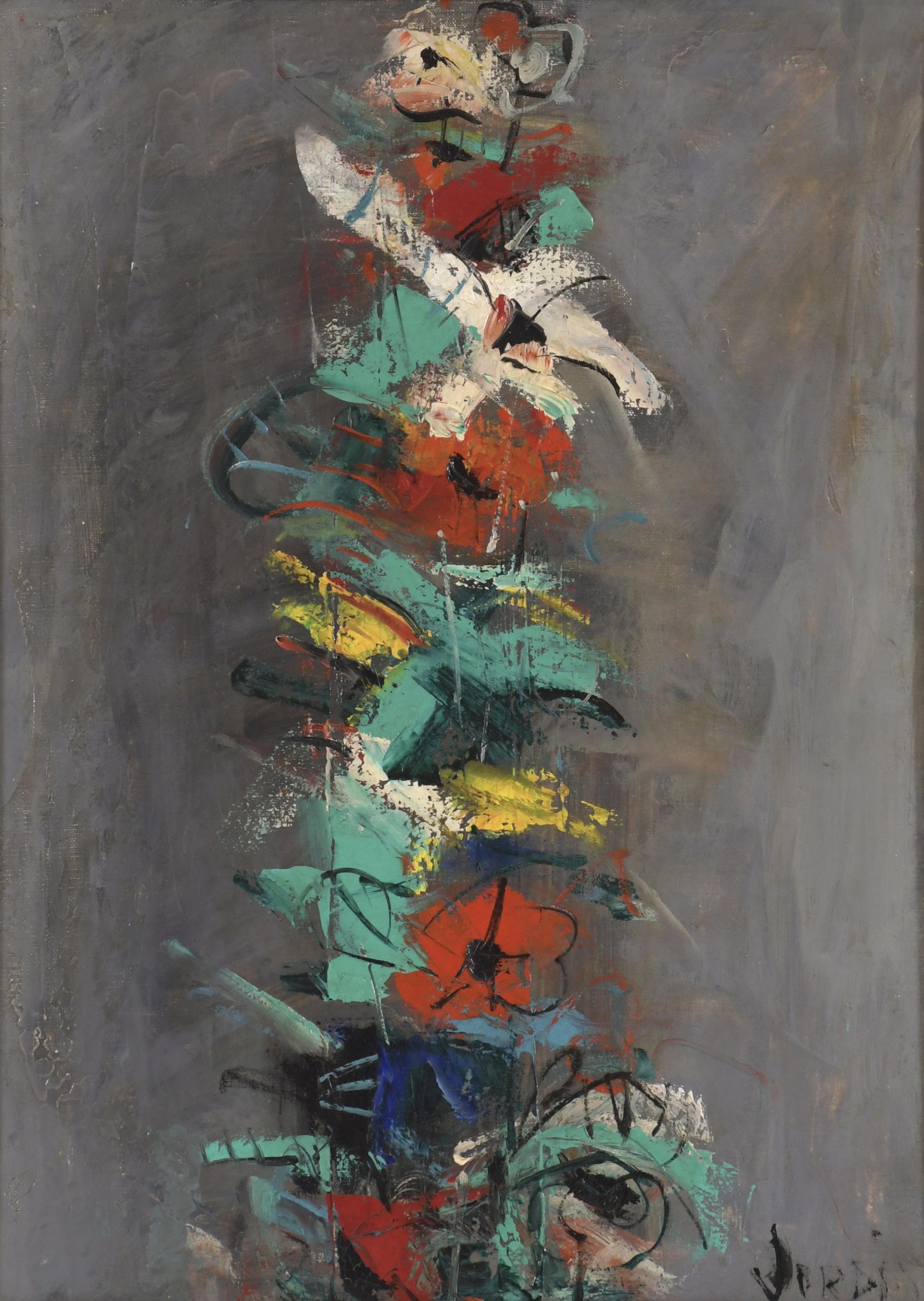 JORDI MERCADÉ FARRÉS (1923-2005). "FLOWERS".