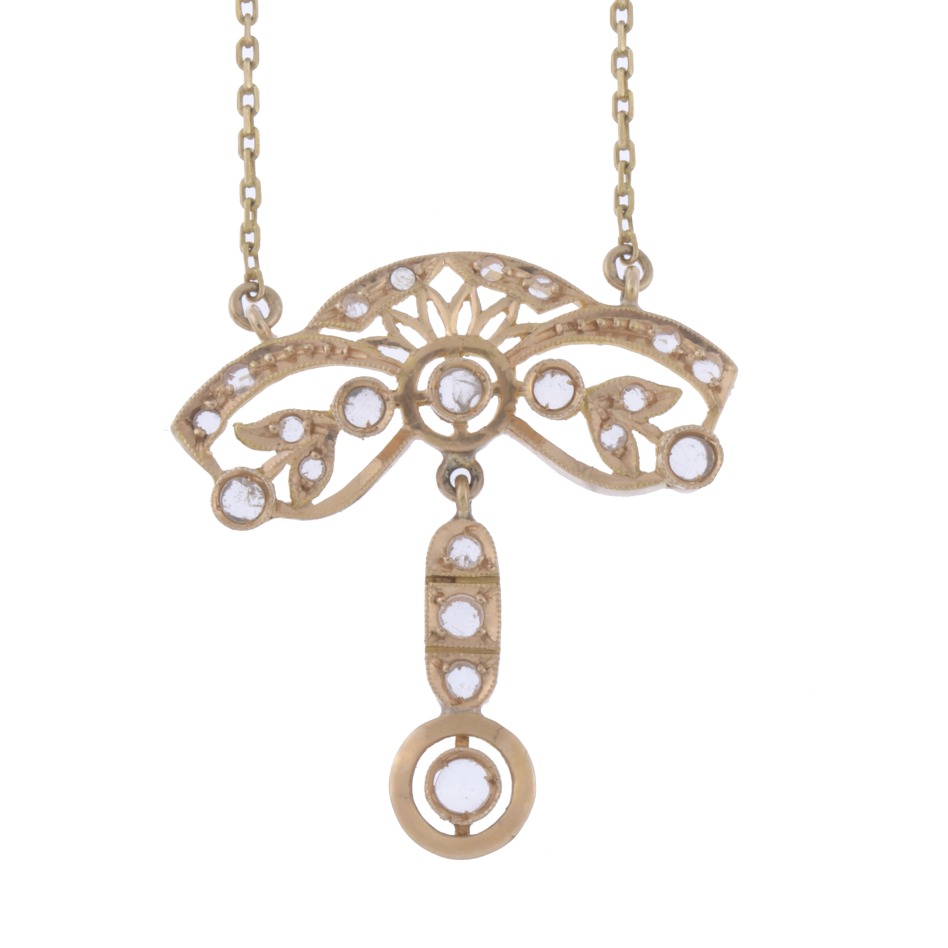 ART DECO PENDANT.