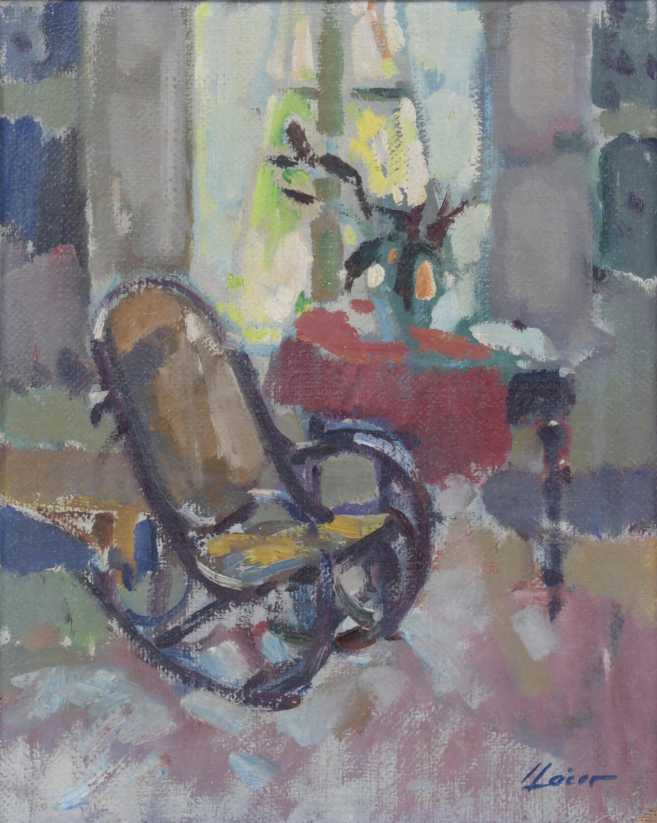 TERESA LLACER  (1932).  "ROCKING CHAIR".