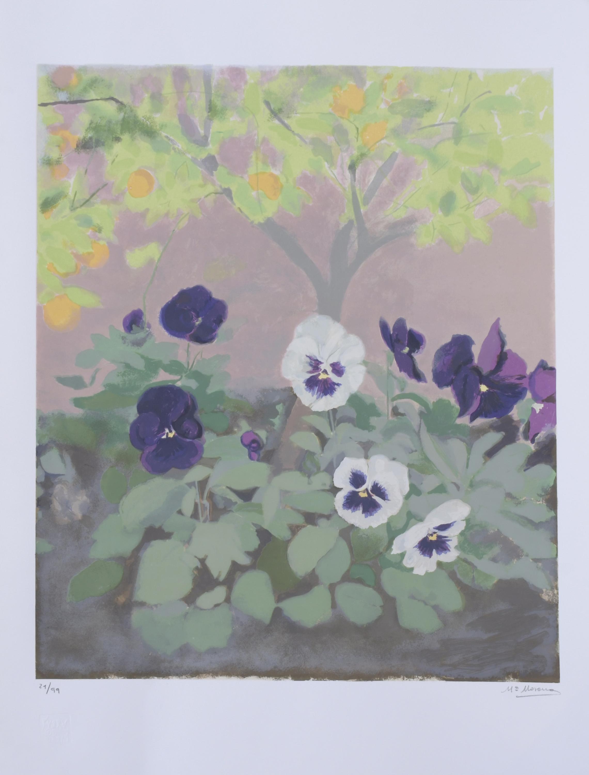 MARIA MORENO (1933-2020). "PANSIES", 2003.