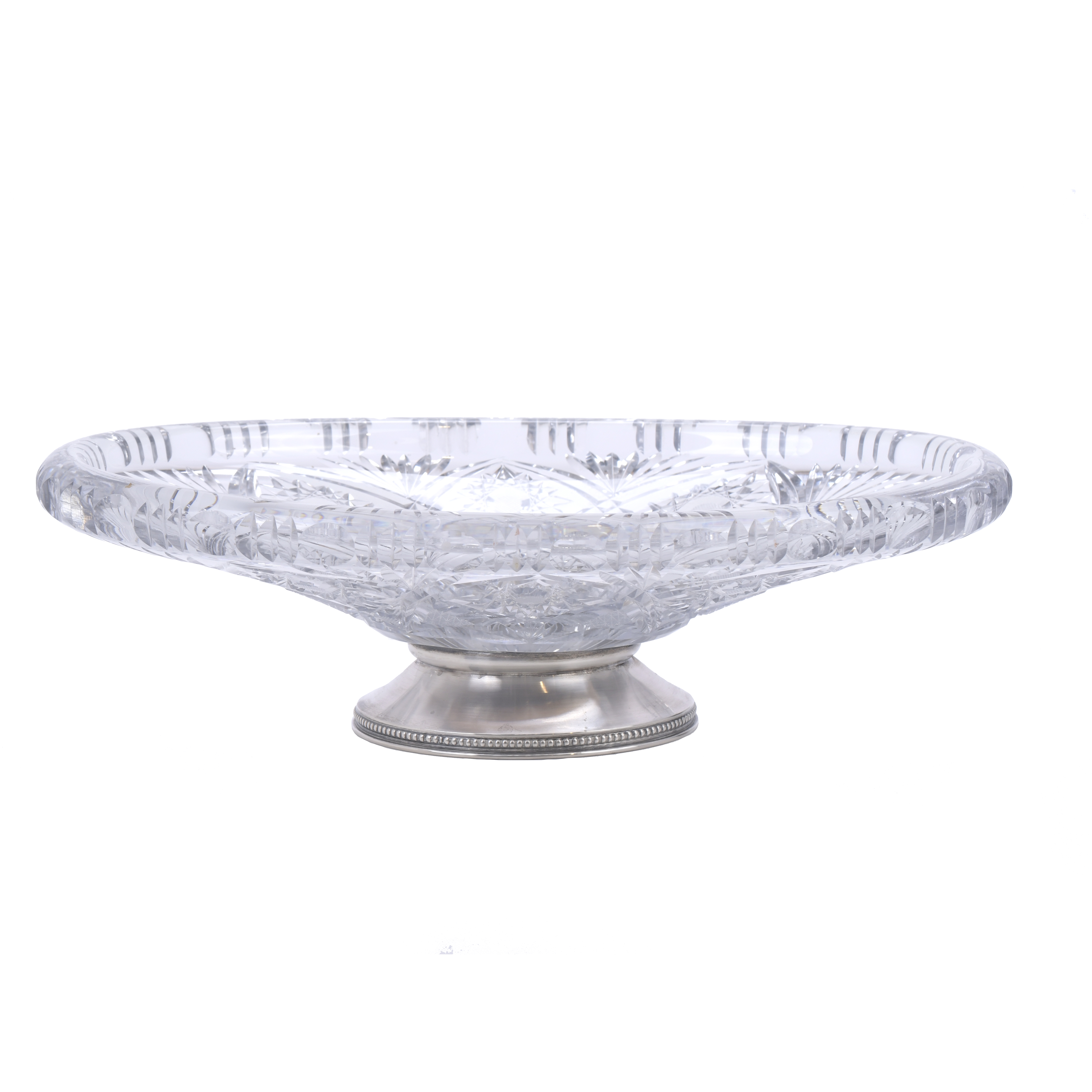 SAINT LOUIS STYLE GLASS CENTERPIECE, SECOND HALF 20TH CENTU